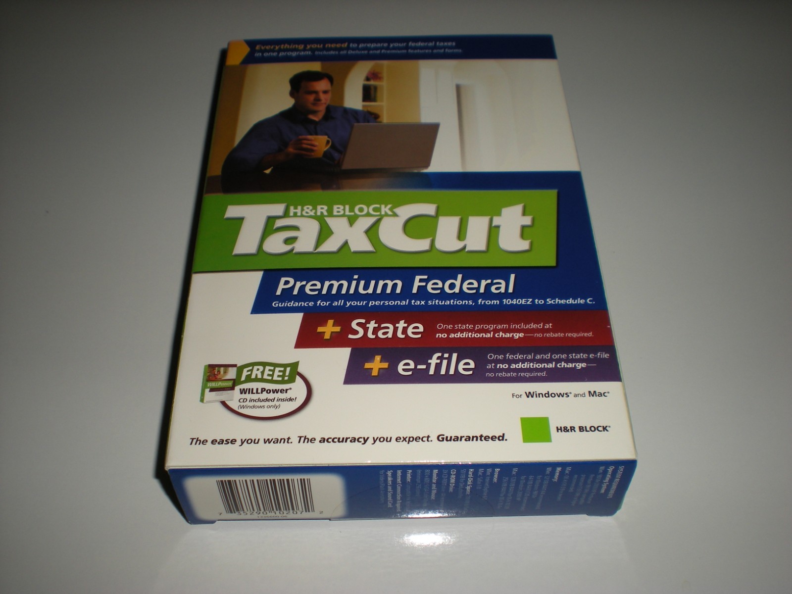 H&R Block TaxCut 2006 Premium & State. Imports Turbotax. New. With Schedule C.