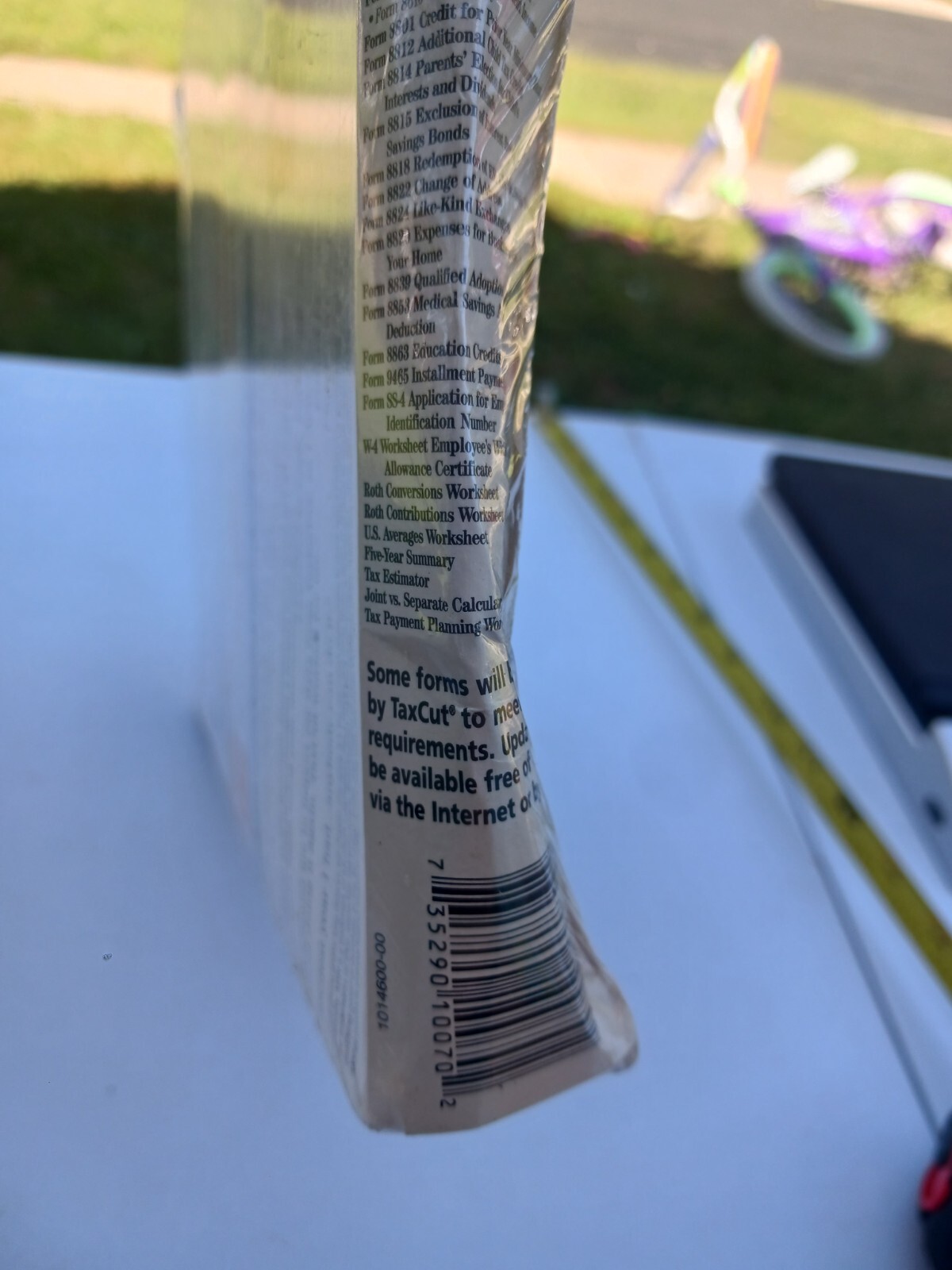 Vintage Kiplinger Tax Cut Software Nos 2001 Damaged Box