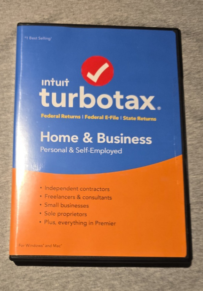 Turbotax HOME & BUSINESS 2017 Retail BOXED Sealed CD