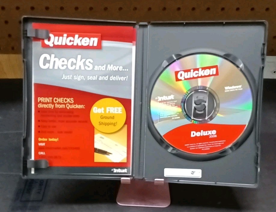 Intuit Quicken Deluxe 2009 – Windows XP/Vista ONLY, NOT for Windows 10 or 11 NEW