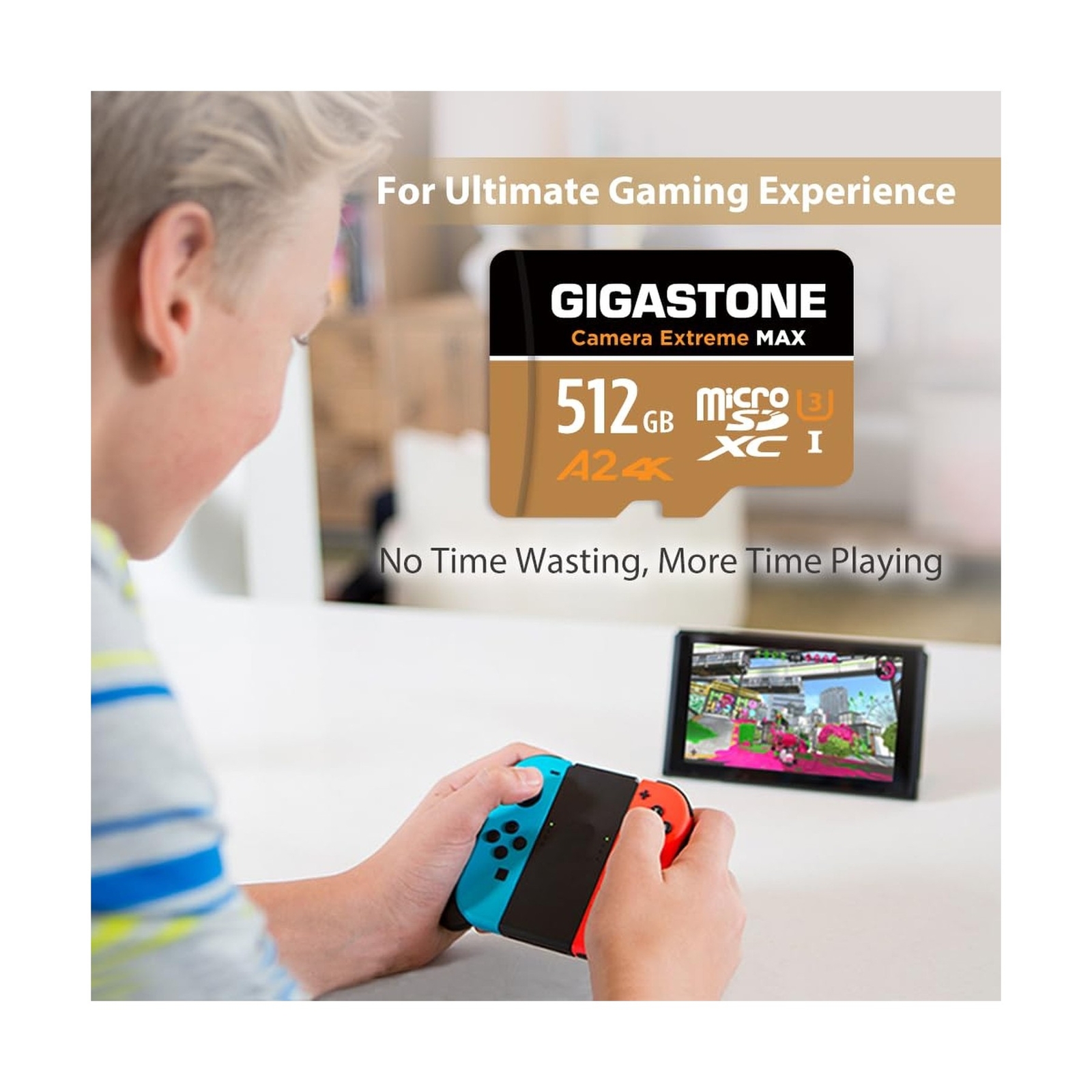 [5-Yrs Free Data Recovery] GIGASTONE 512GB Micro SD Card, 4K Camera Extreme M…