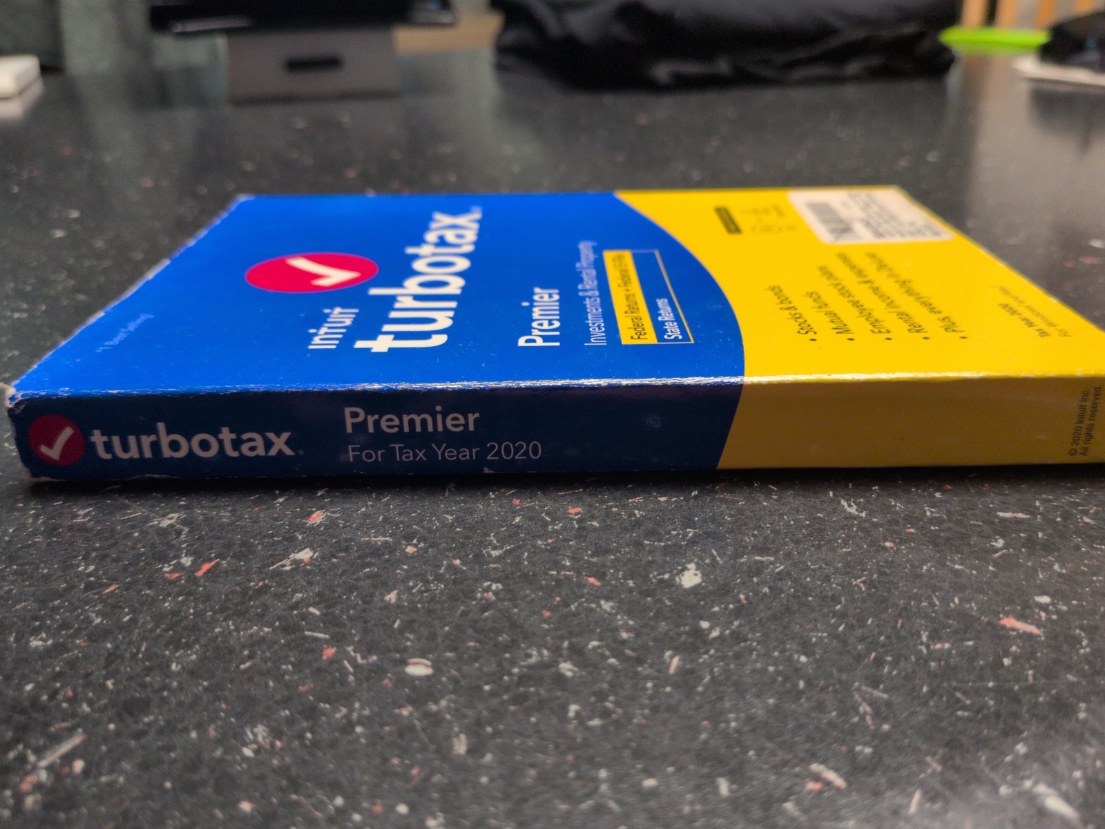 Genuine 2020 Intuit Turbotax Premier Investments Federal State Windows & Mac