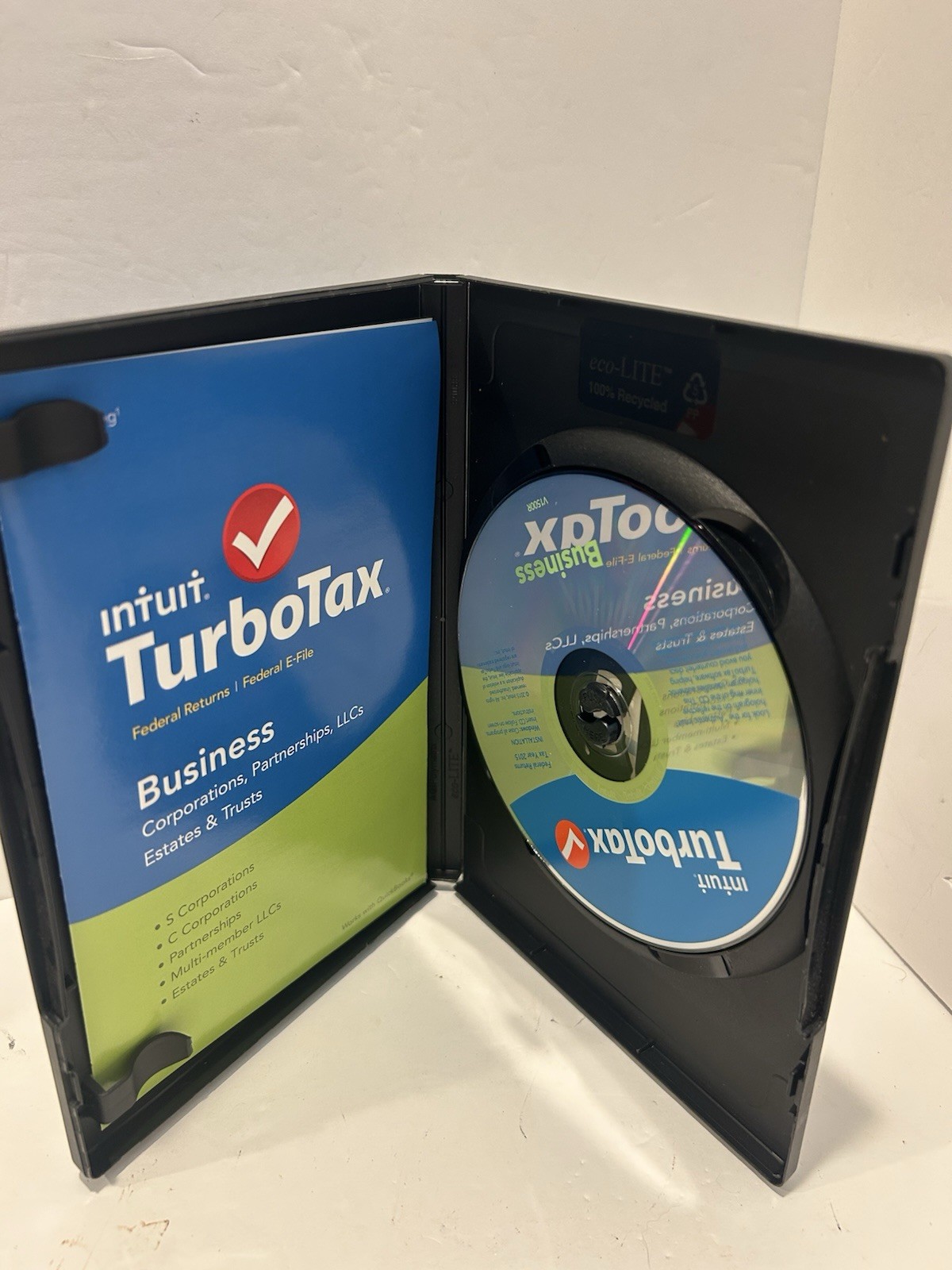 TurboTax 2015 Business Corporations, Partnerships, LLC’S, Trusts & Estates