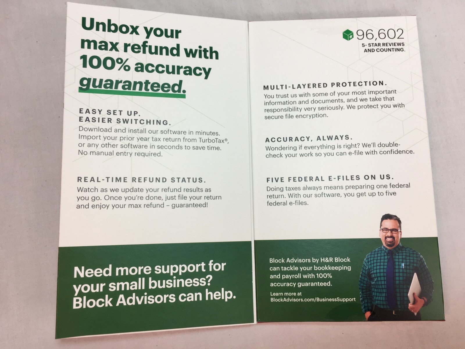 H&R Block 2023 Basic, Deluxe, Premium, or Premium & Business Software Download