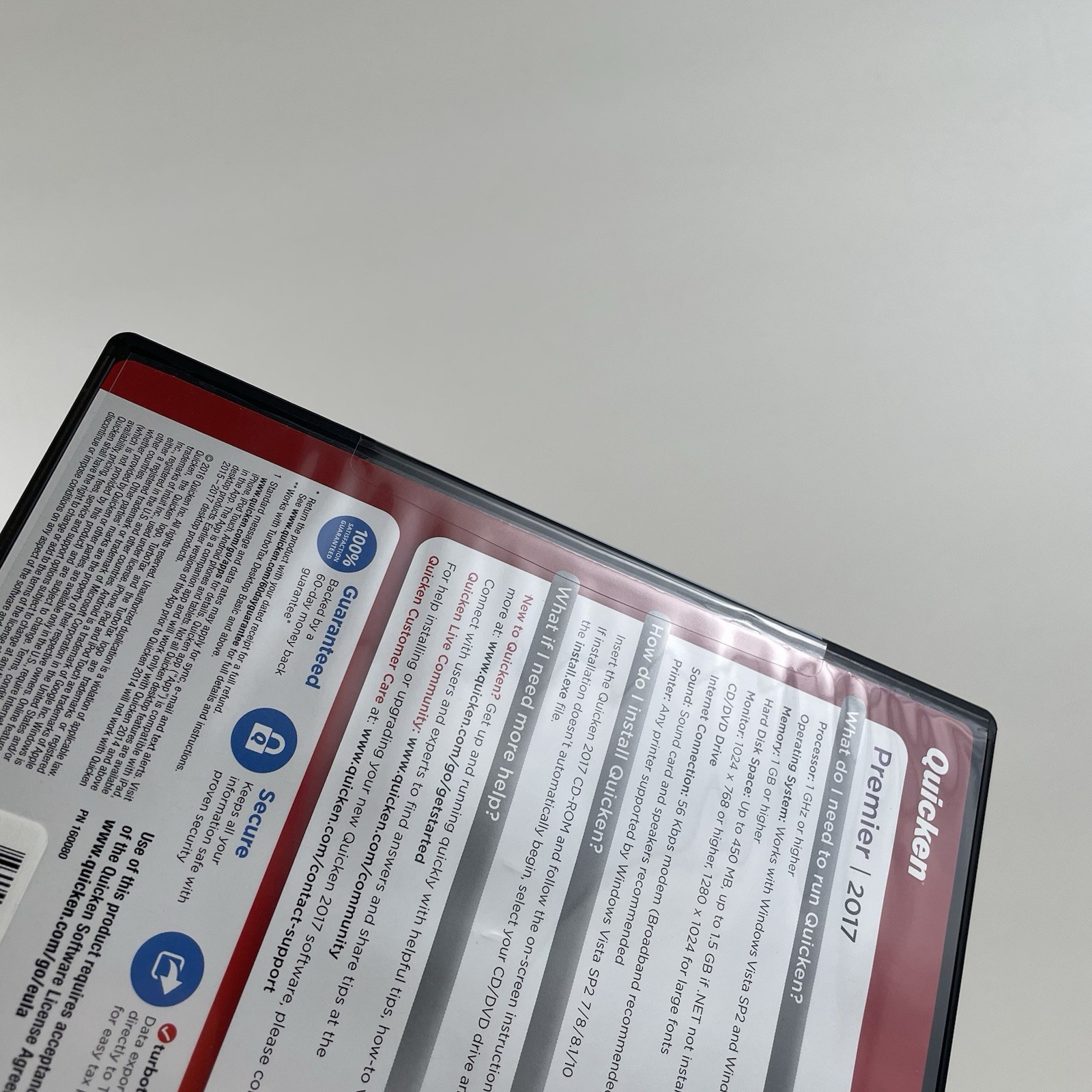 Quicken 2017 Premier Edition For Windows Vista SP2 Windows 10 7 8 Investments