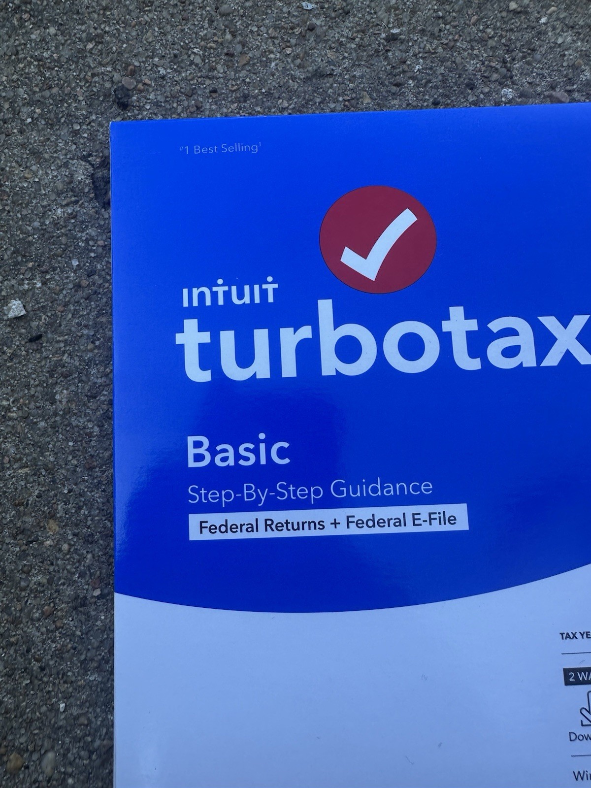 New Intuit Turbotax BASIC 2022 Federal + E-File New
