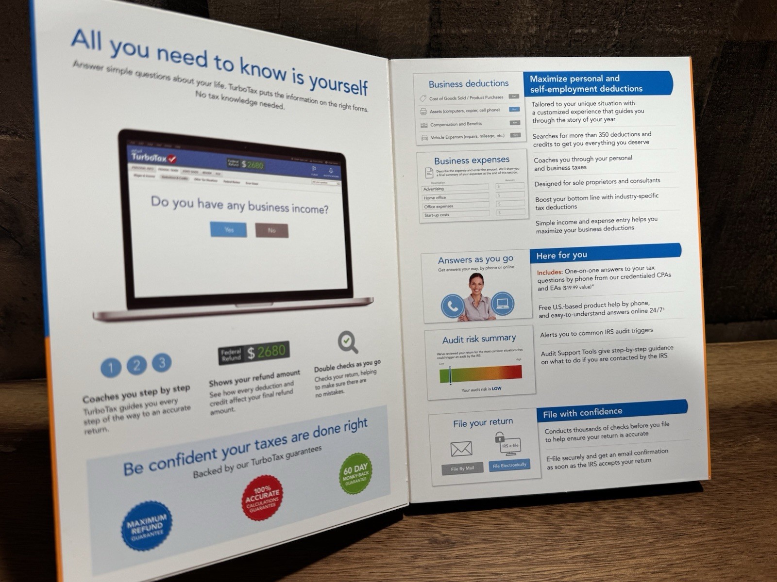 Intuit TurboTax 2015 Home & Business CD Federal State Wondows And Mac