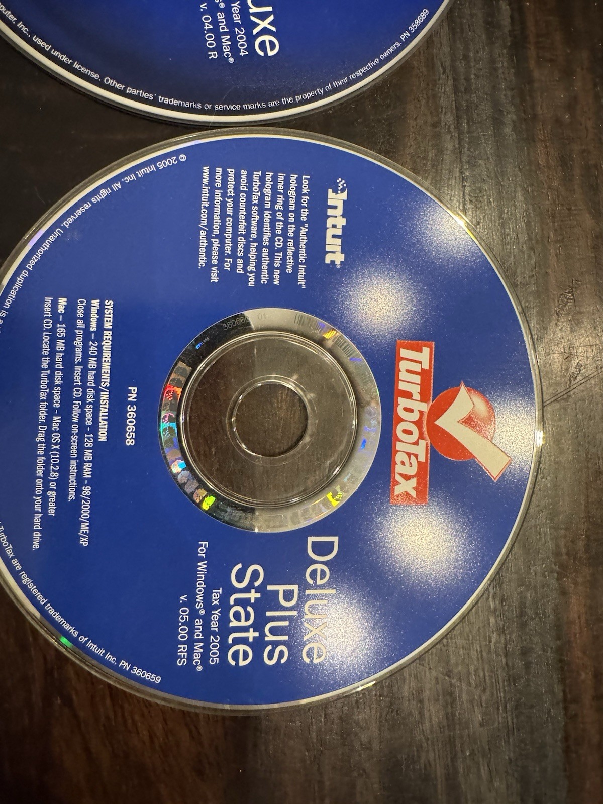 TurboTax Deluxe Lot (2004–2014, 8 Year) Win/Mac Fed+State Tax Software Archive