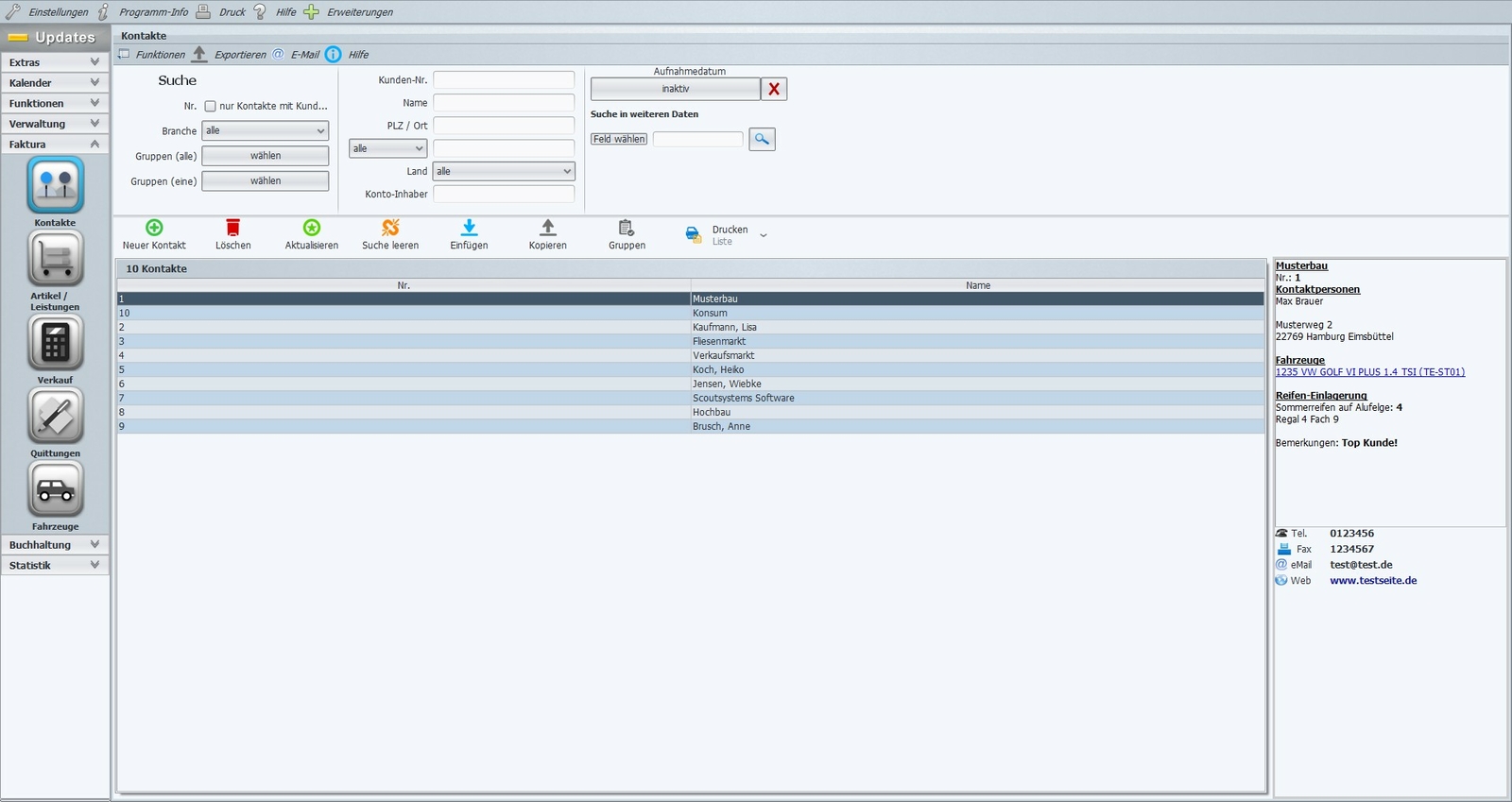 Car software, workshop solution for car repair shop, Germany, Austria, Switzerland