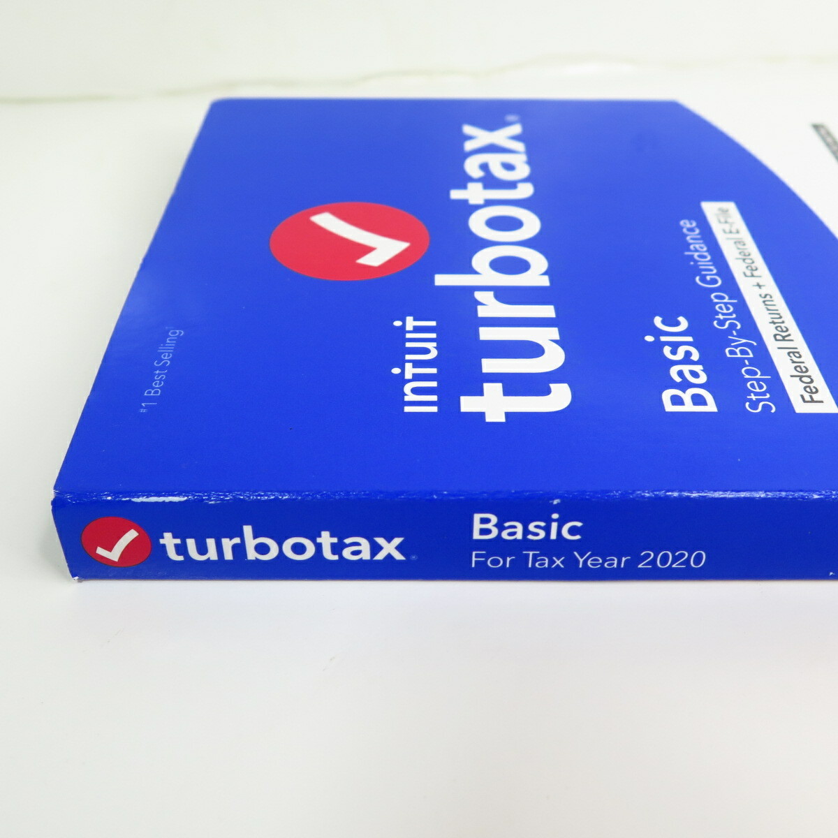 intuit TurboTax 2020 Tax Basic Federal Only E-File CD in Retail Box PC & Mac