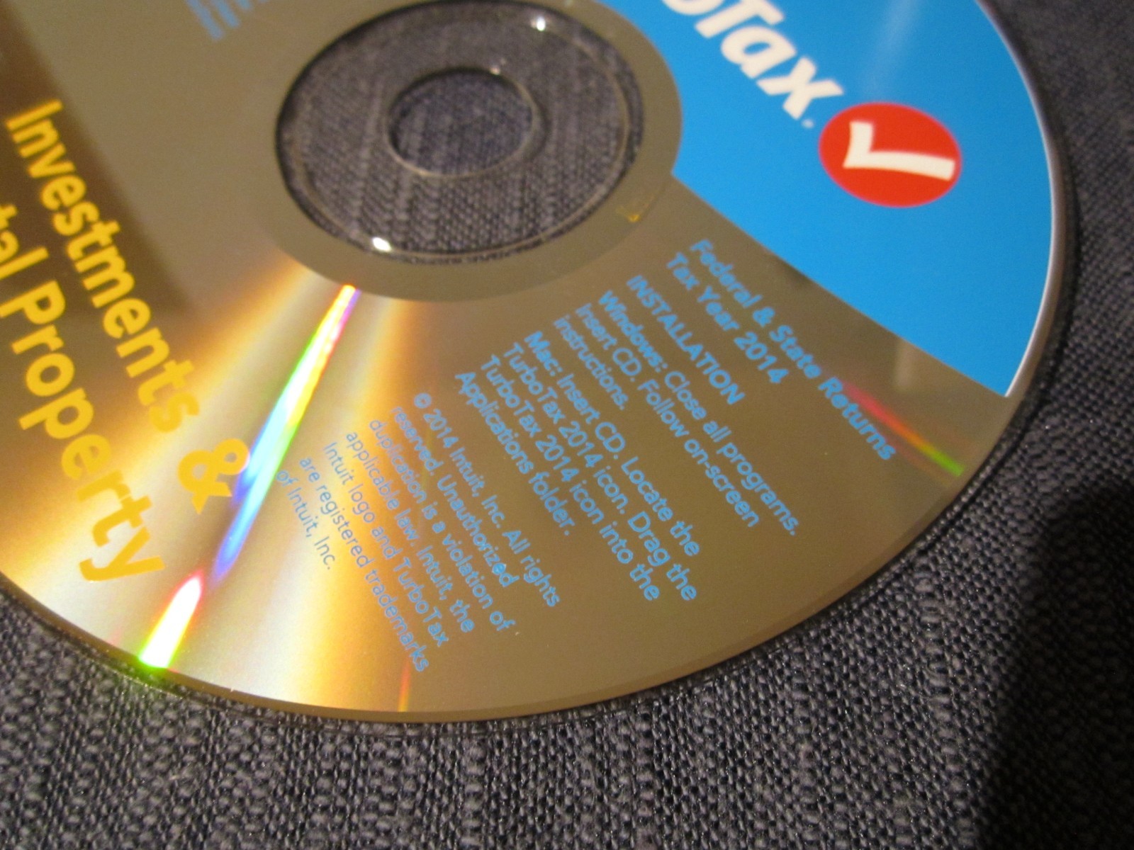 Turbotax 2014 Premier Investments Rental Federal State Tax Software Windows Mac