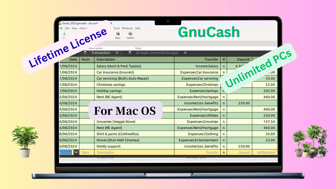 Easy Accounting Personal & Small Business Software Bookkeeping for Mac OS 2026