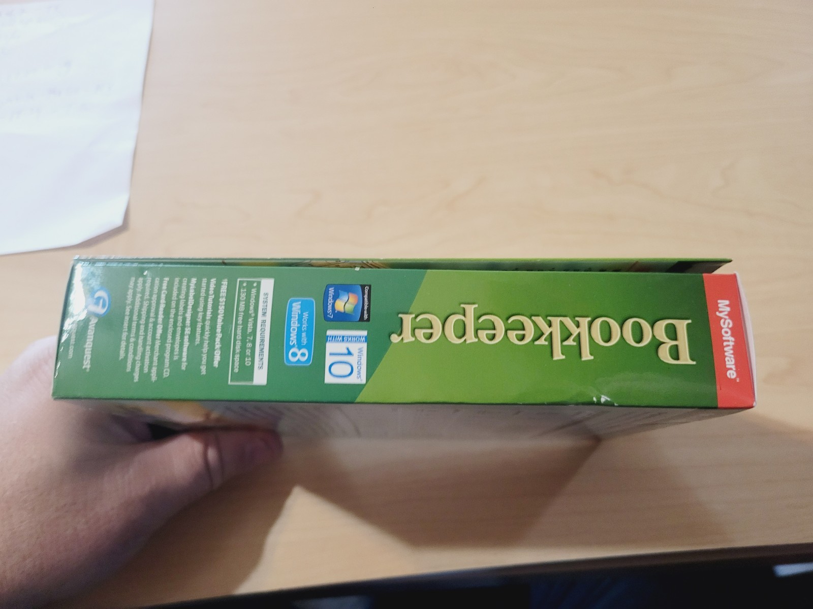 MySoftware Bookkeeper Business Finances Manager Accounting Software 2001 – 2019
