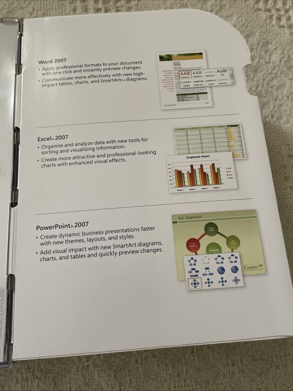 FACTORY SEALED NEW Microsoft Office Small Business 2007 Upgrade