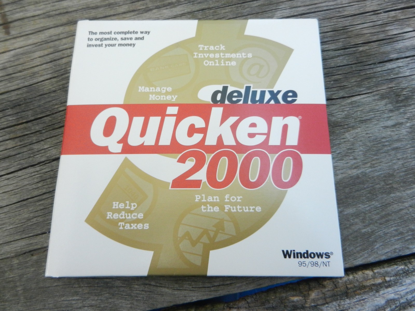 Deluxe Quicken 2000 Personal Financial Software for Windows 95 98 NT 4