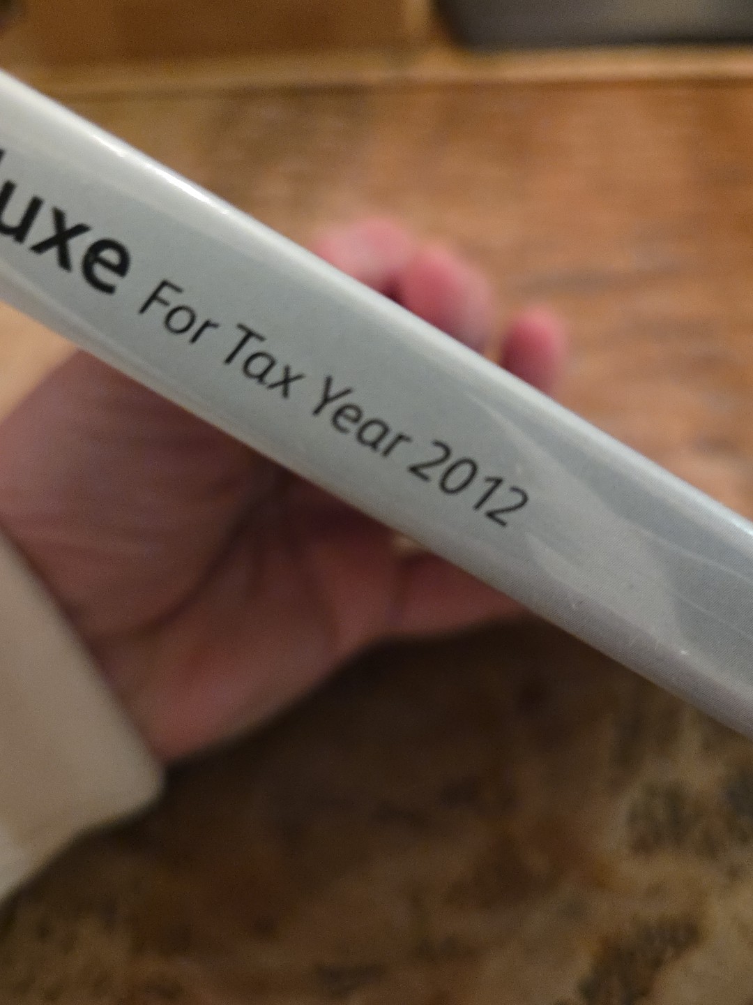 2012 TurboTax Deluxe Federal/State Returns + E-File, New Sealed in Retail Box