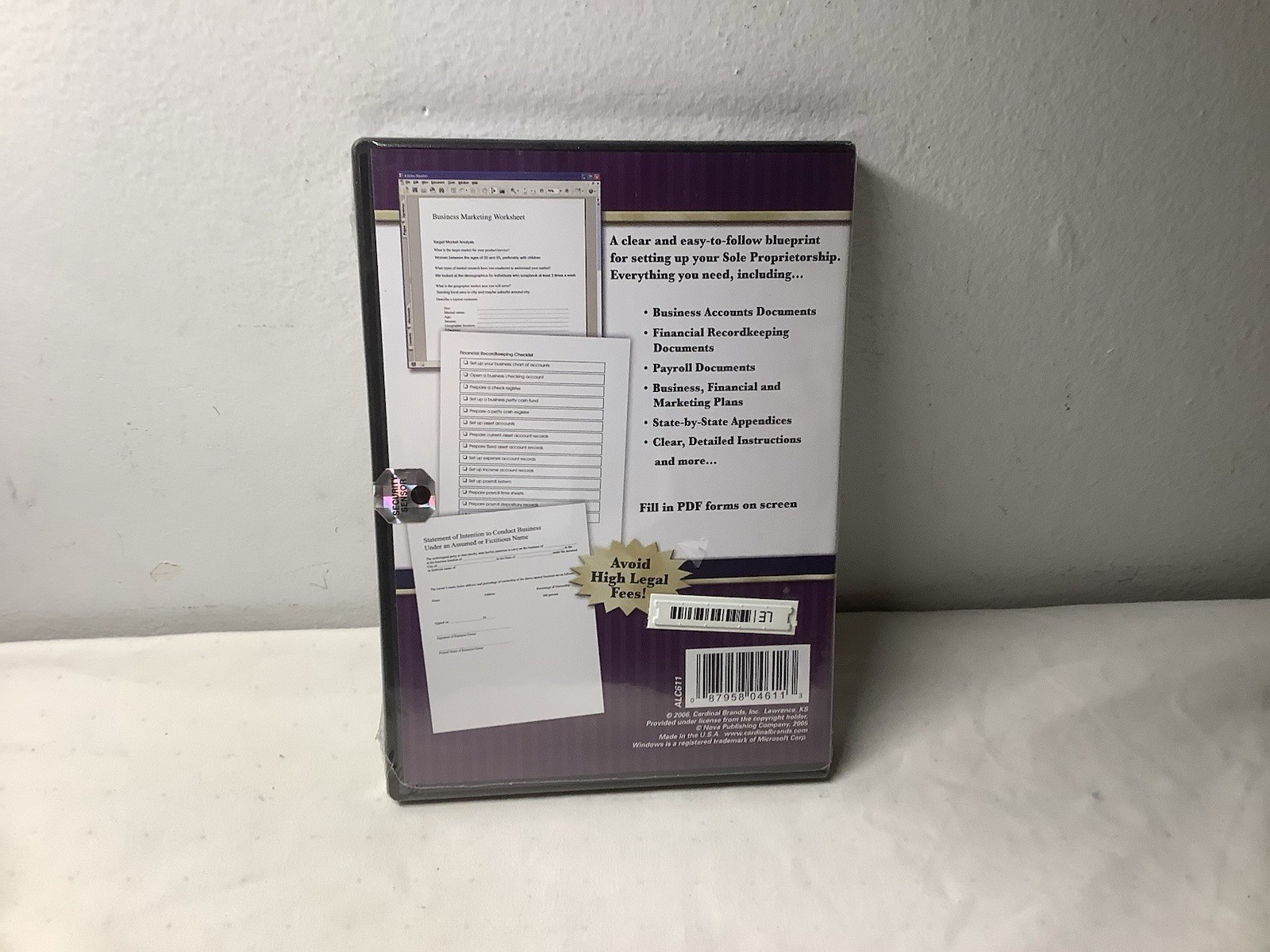 Adams Set Up A Sole Proprietorship 2006 DVD