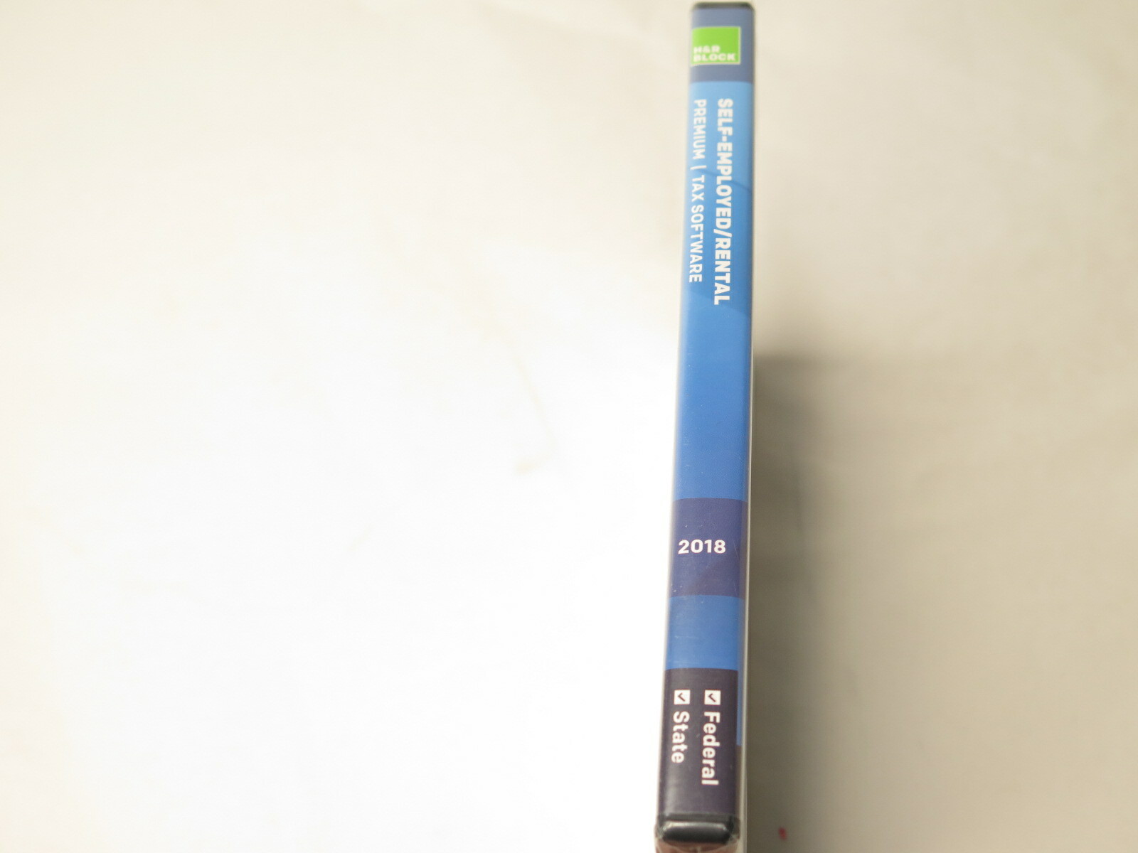 H&R BLOCK Self Employment Rental + State / Federal Software ~ 2018 ~ NEW