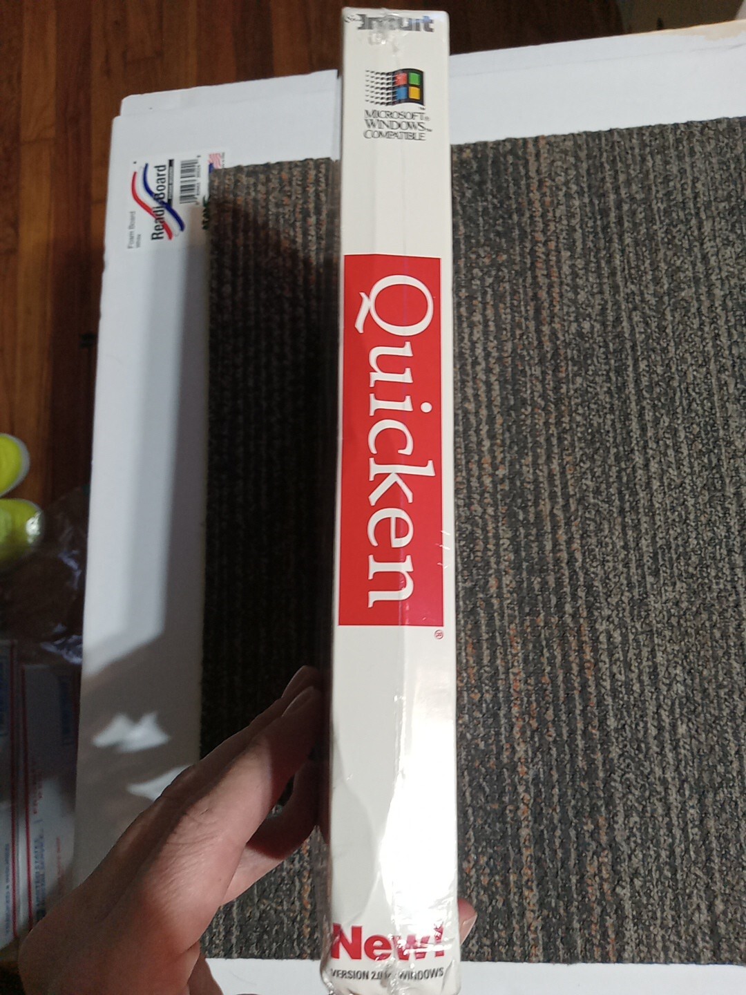 NEW SEALED VTG Intuit Quicken 6 for DOS Accounting Bookkeeping Personal Finance