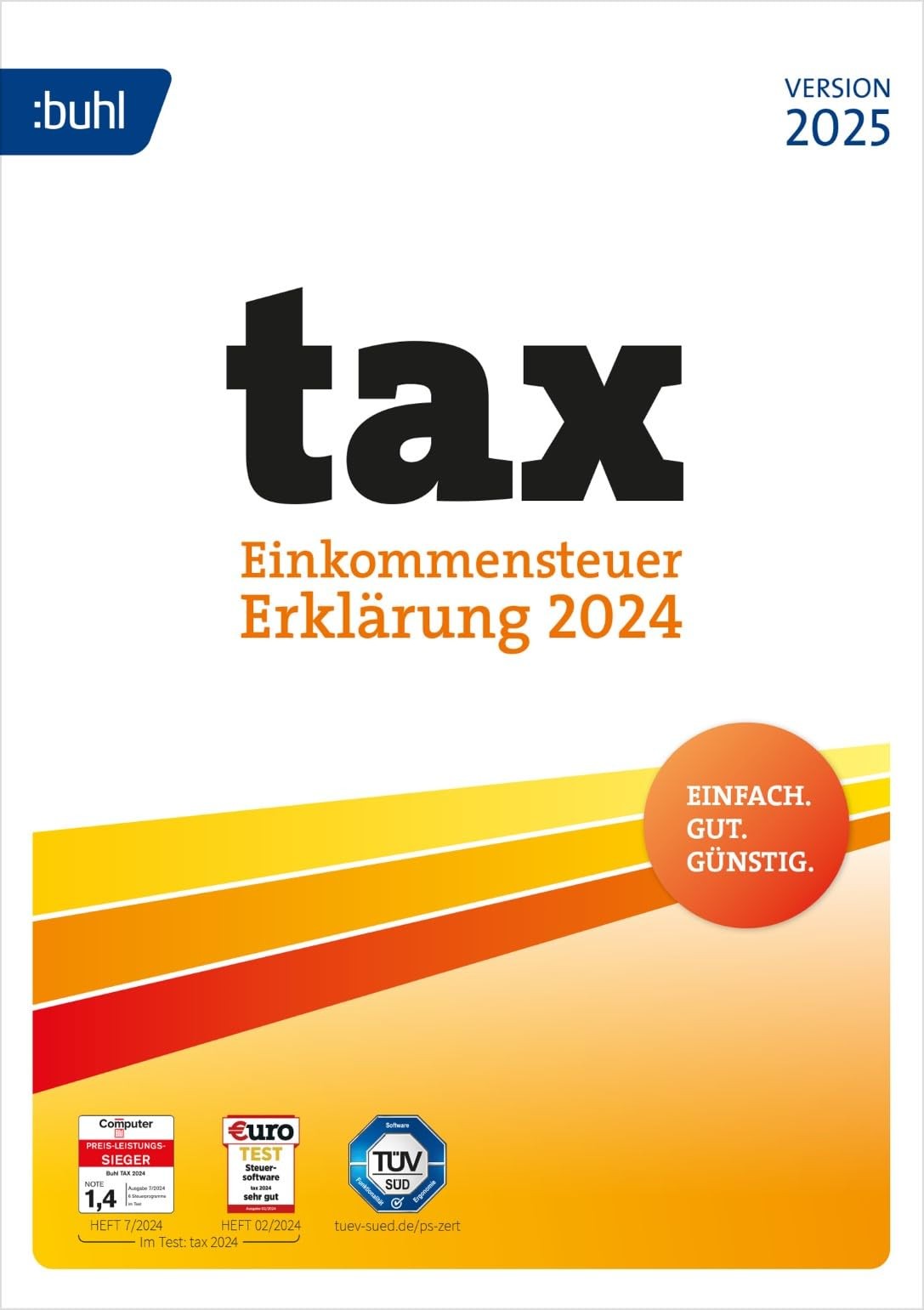 Tax 2025 DVD Box for Tax Year 2024|Frustration Free Packaging