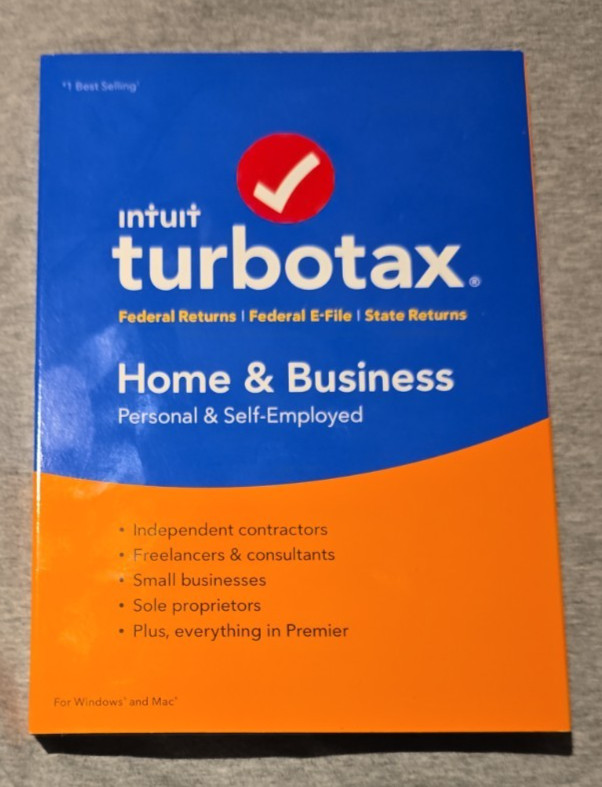 Turbotax HOME & BUSINESS 2016 Retail BOXED Sealed CD