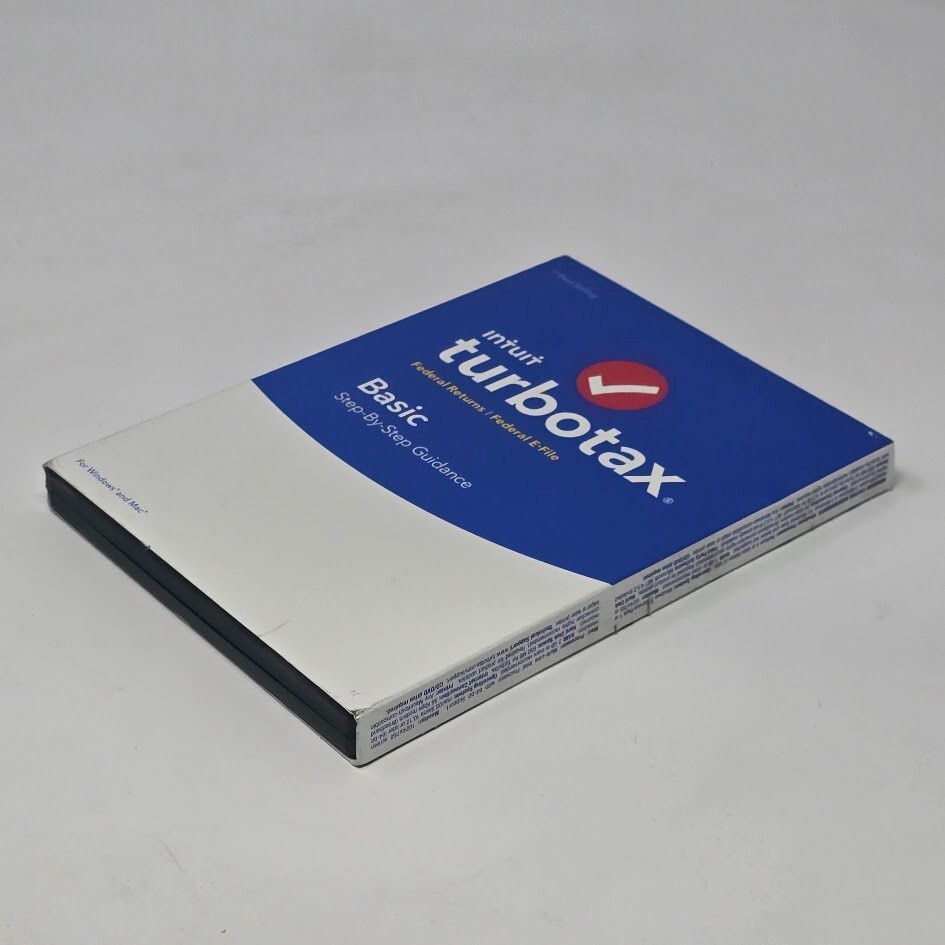 TurboTax Basic Federal + E-File 2018 Tax Software – New