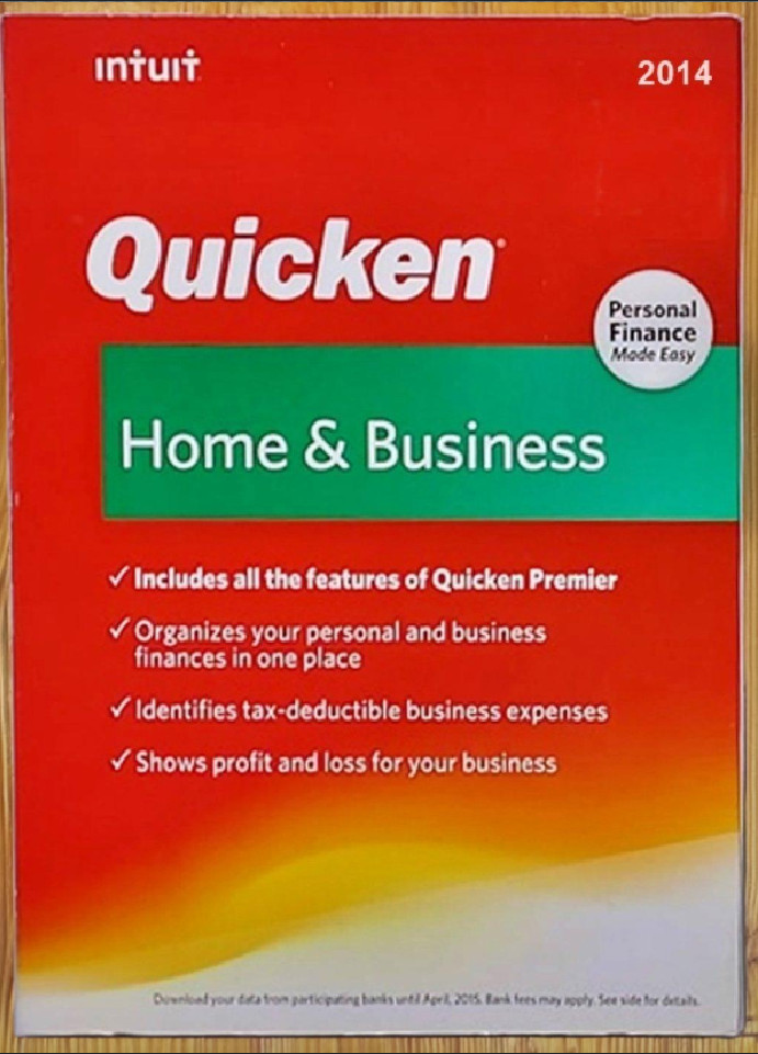 Quicken Home & Business 2014 – Manage your Home & Business