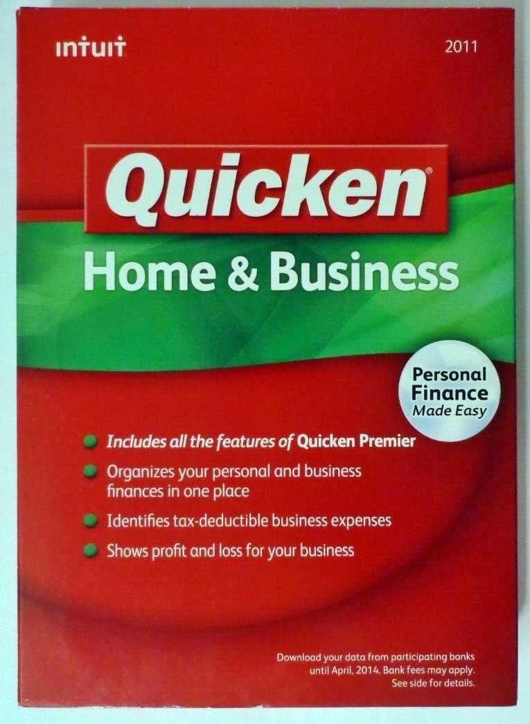 Quicken Personal Finances Home & Business 2011 | Windows