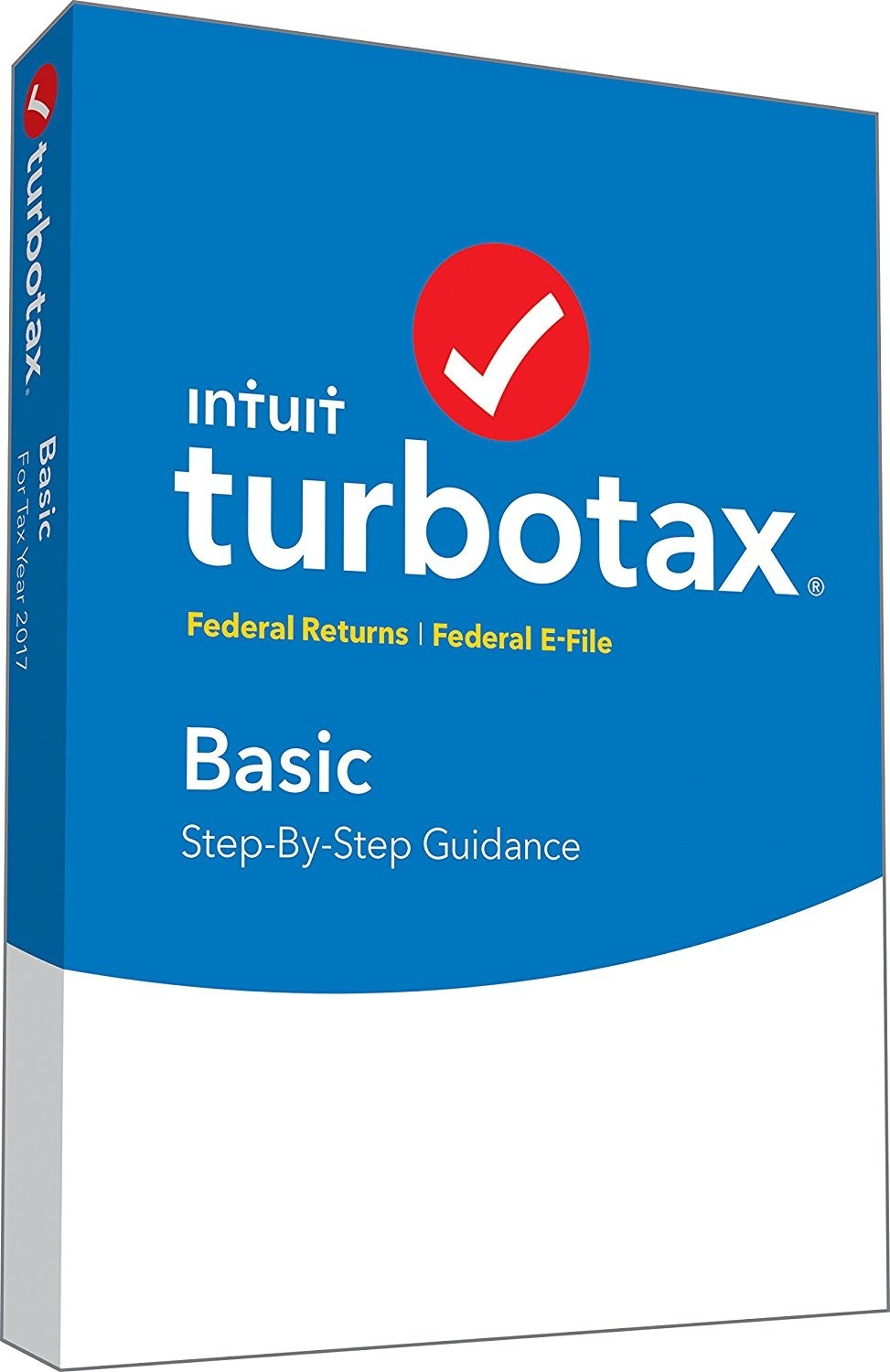 TurboTax Basic Federal 2017 Win/Mac | CD | Full Updates | #1 Install Expert