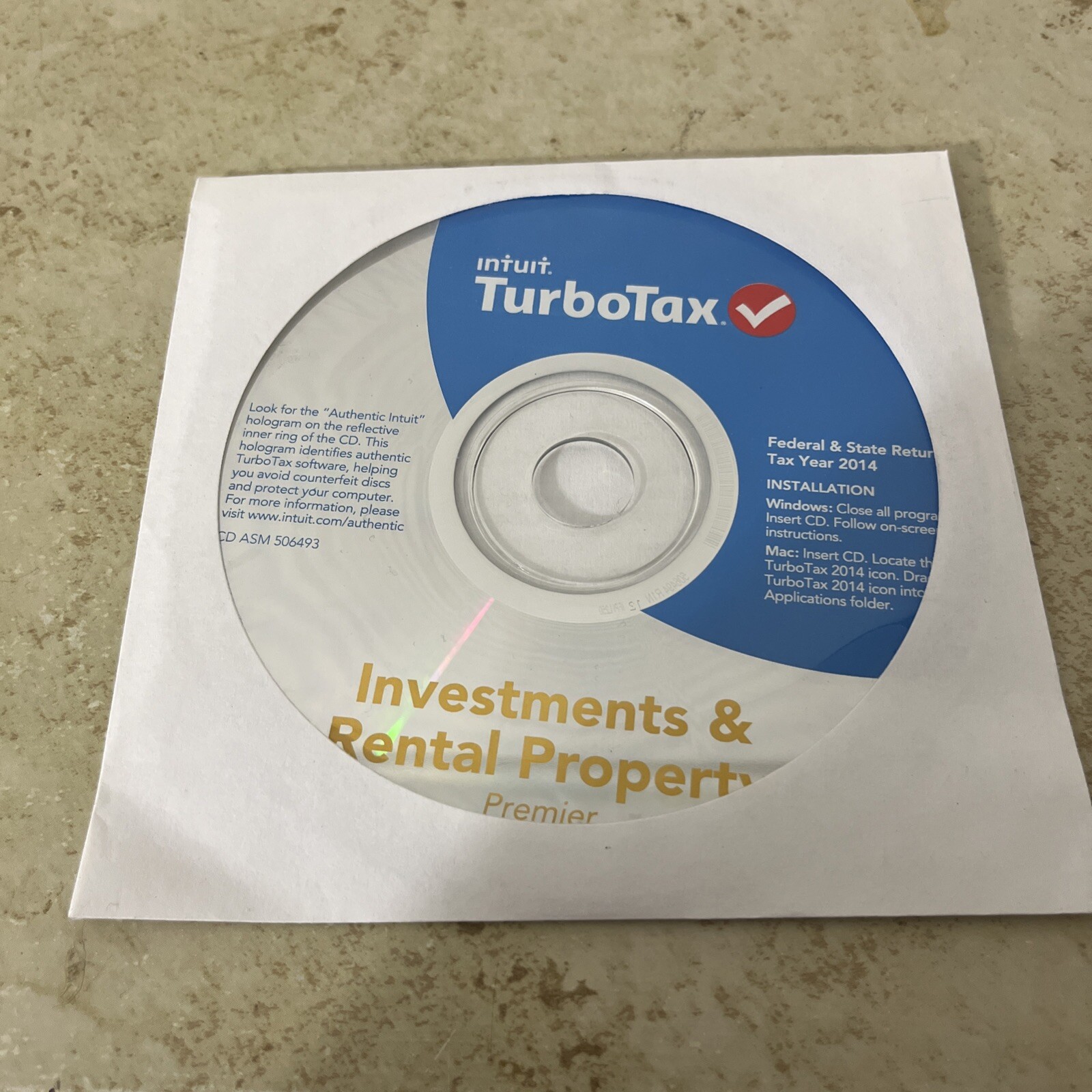 TurboTax 2014 Premier Federal & State Investment & Rental Property Premier
