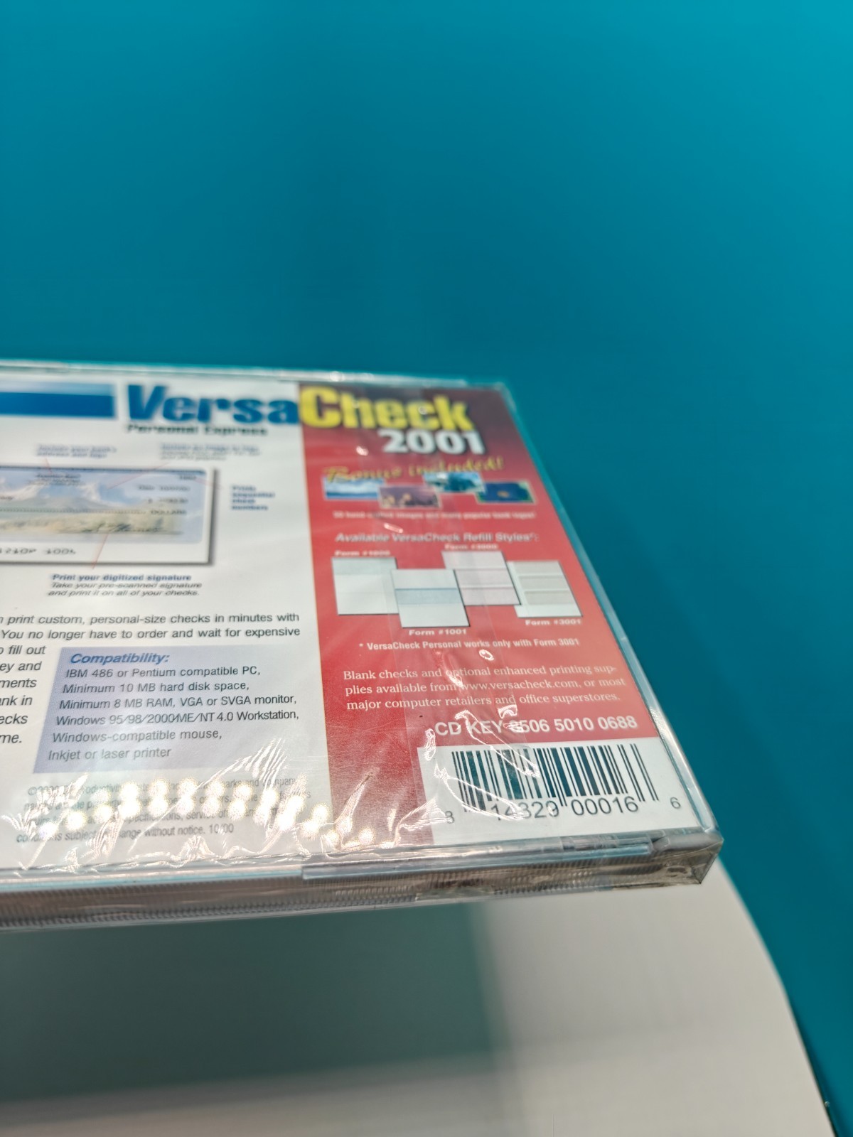 VersaCheck 2001 Personal Express Edition PC Computer Print Checks Software