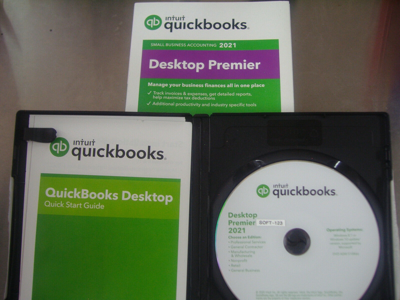 =PERMANENT VERSION= INTUIT QUICKBOOKS DESKTOP PREMIER 2021 FOR WINDOWS PC =NEW=