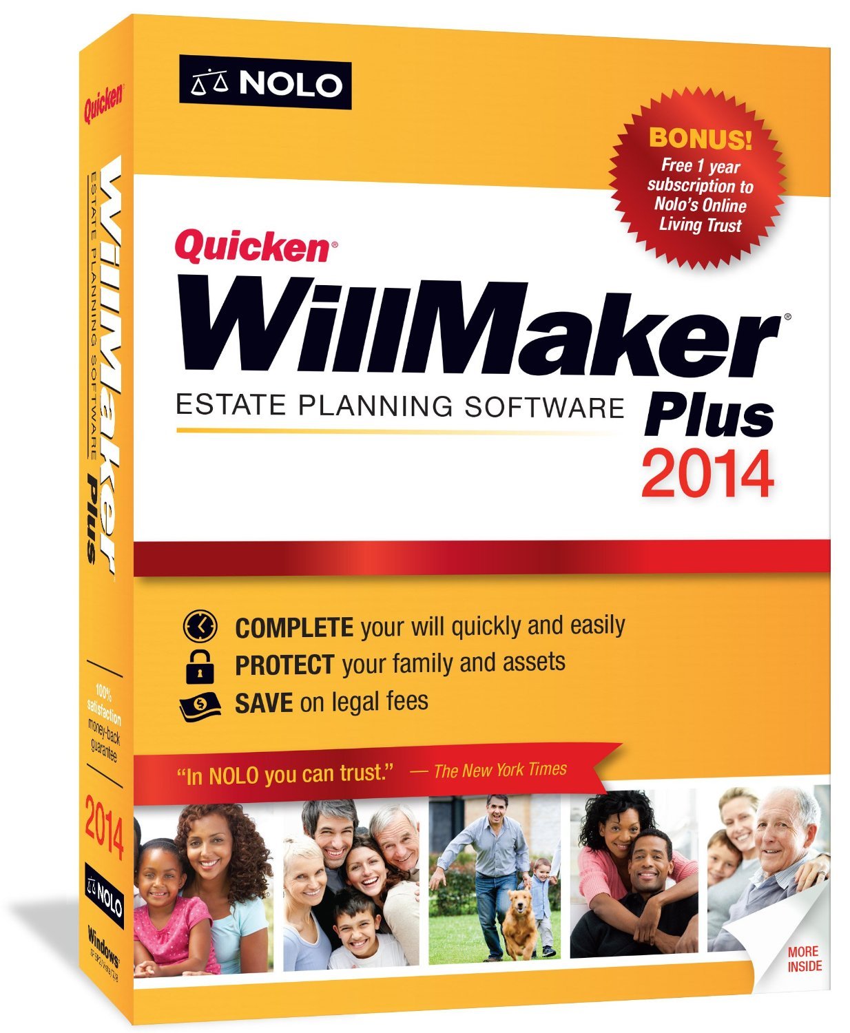 Quicken Willmaker Plus 2014 by Nolo Platform : Windows 7, Windows Vista, Windows