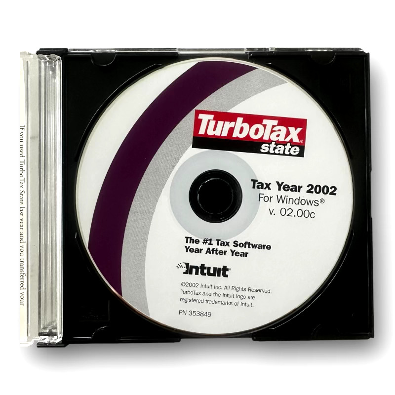Intuit TurboTax State Tax Year 2002 for Windows