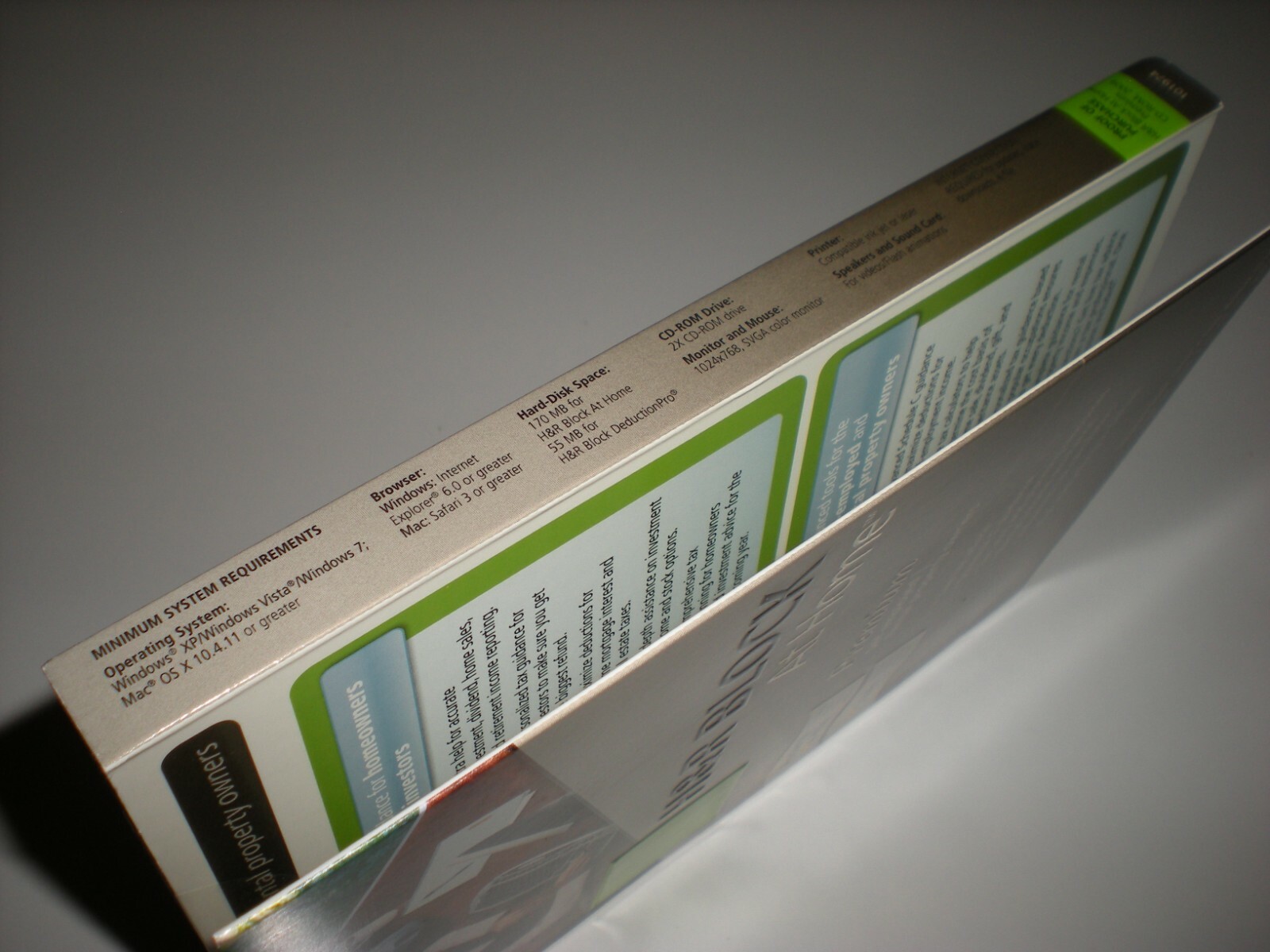 H&R Block 2009 Premium & State. Formerly TaxCut. New. Imports Turbotax files.