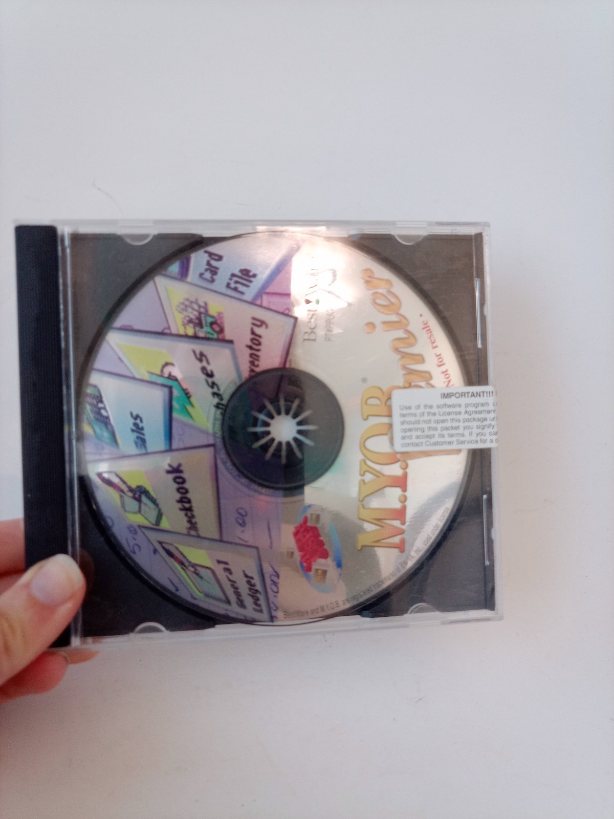 Vintage MYOB Premier Accounting Software CD