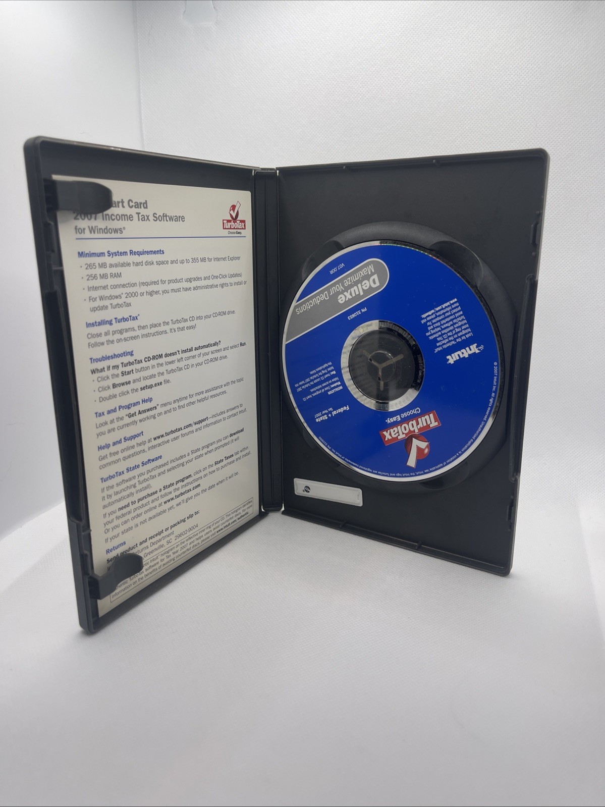 5 Turbo Tax Deluxes 2002, 2006 – 2010 Federal + State includes Federal E-File