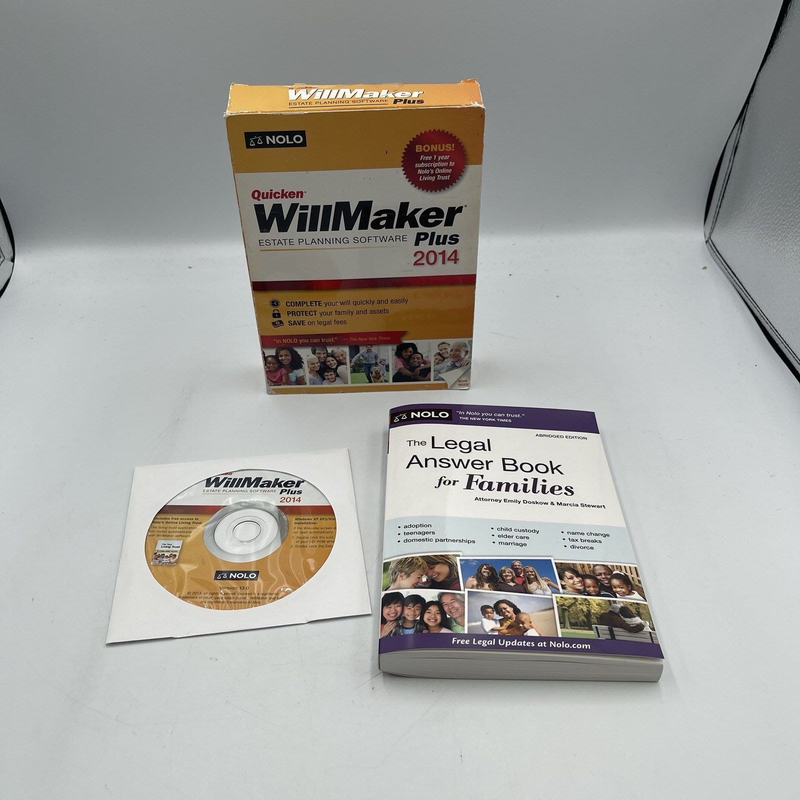 WillMaker Plus 2014 by Quicken ESTATE PLANNING SOFTWARE!