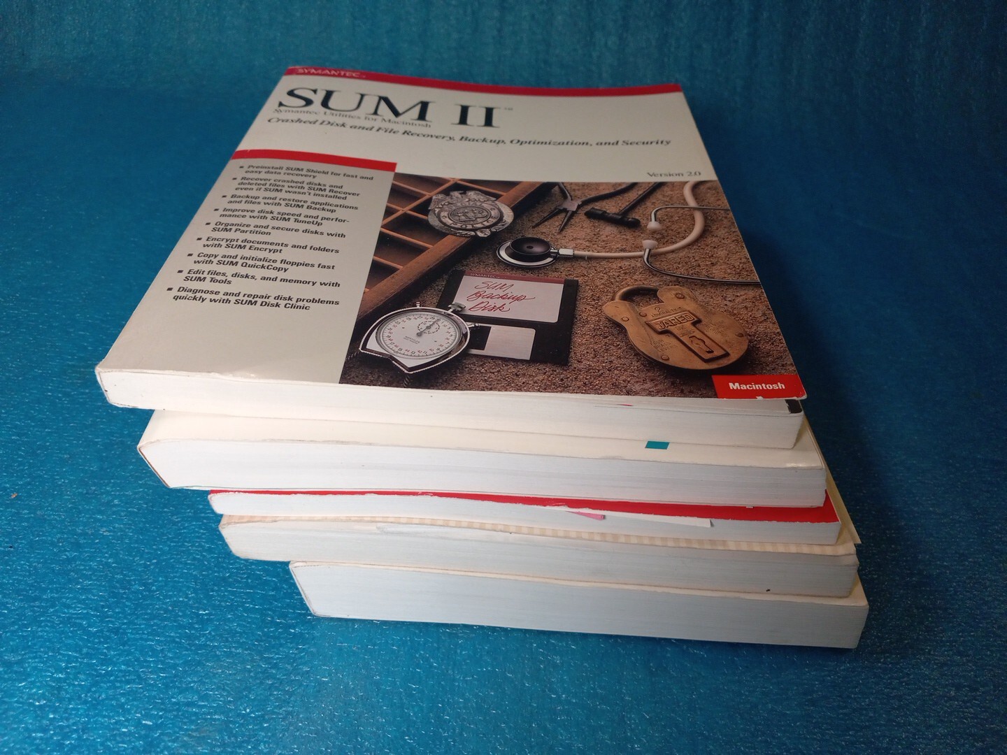 Symantec Macintosh Business Bundle MacInTax Quicken GreatWorks System 7 Apple