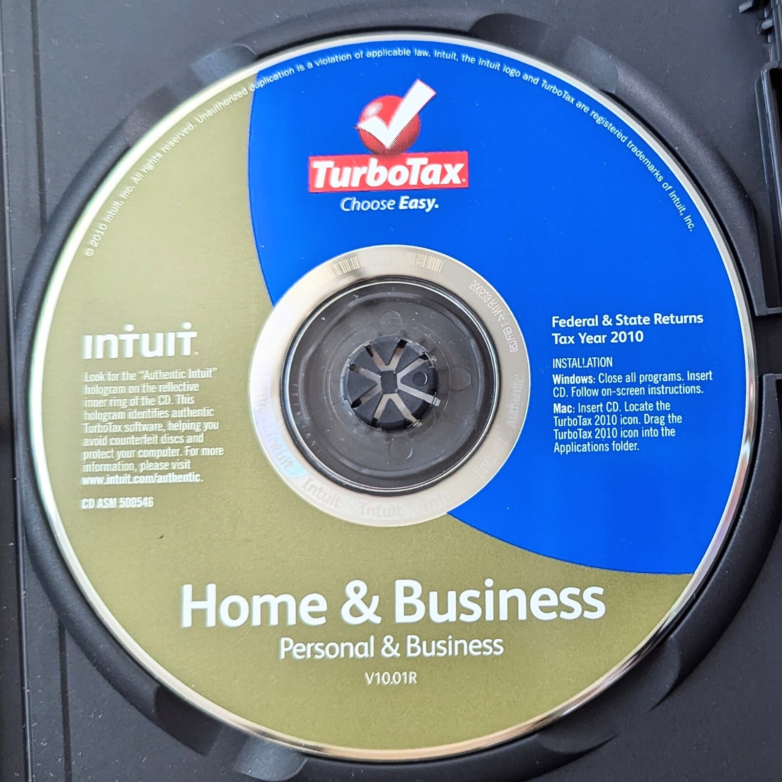 TurboTax (Lot of 7) 2000 Deluxe, 2003, 2007 Deluxe, 2009, 2010, 2011, 2012