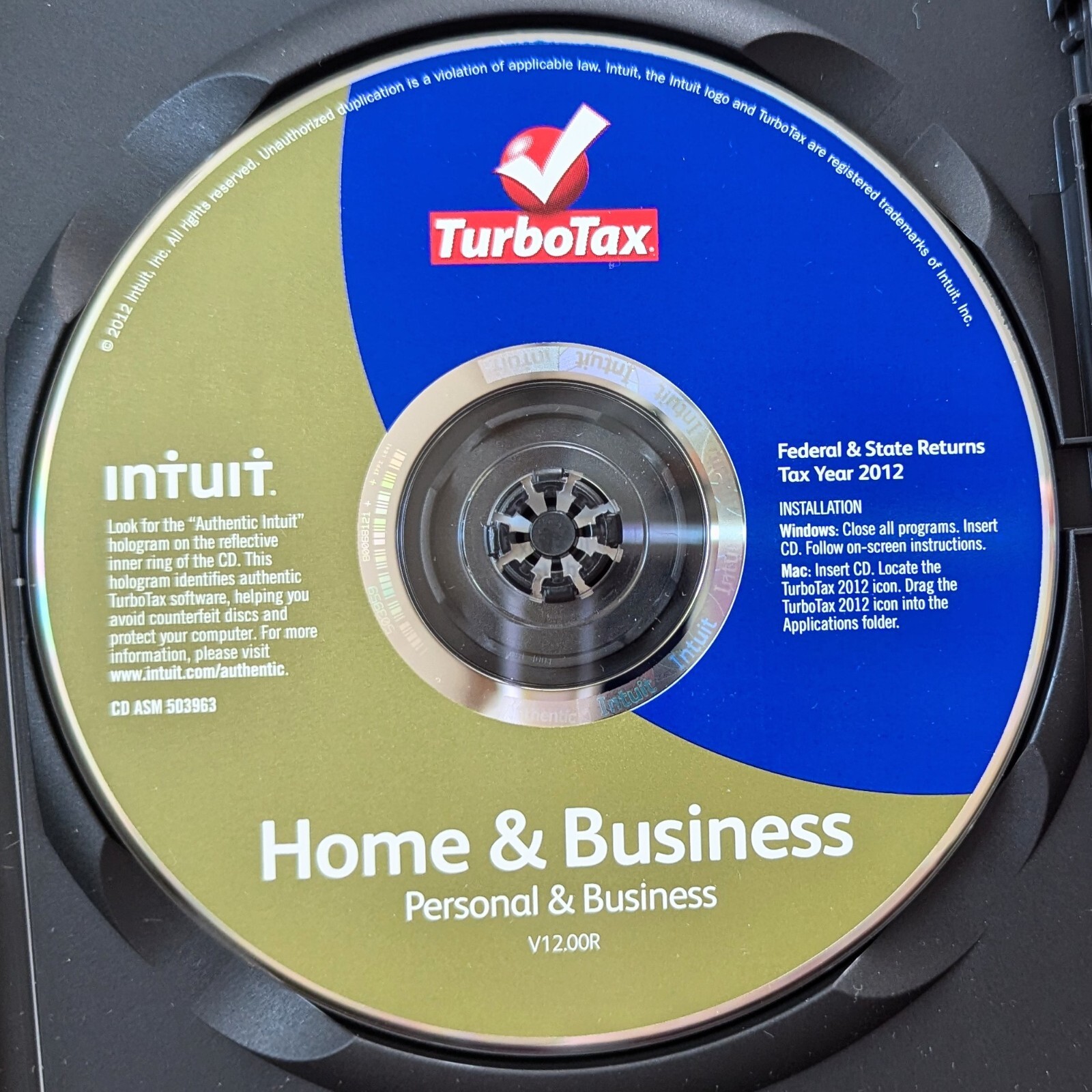 TurboTax (Lot of 7) 2000 Deluxe, 2003, 2007 Deluxe, 2009, 2010, 2011, 2012