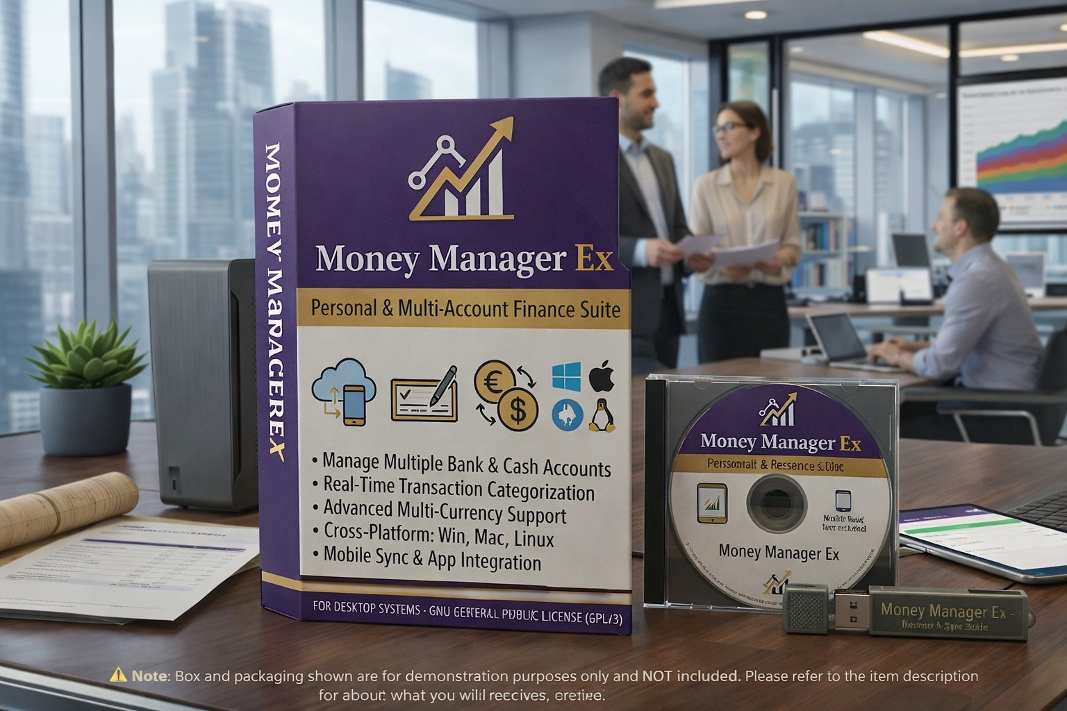 Money Manager EX Budget & Expense Tracking Software USB for Windows (Backup DVD)