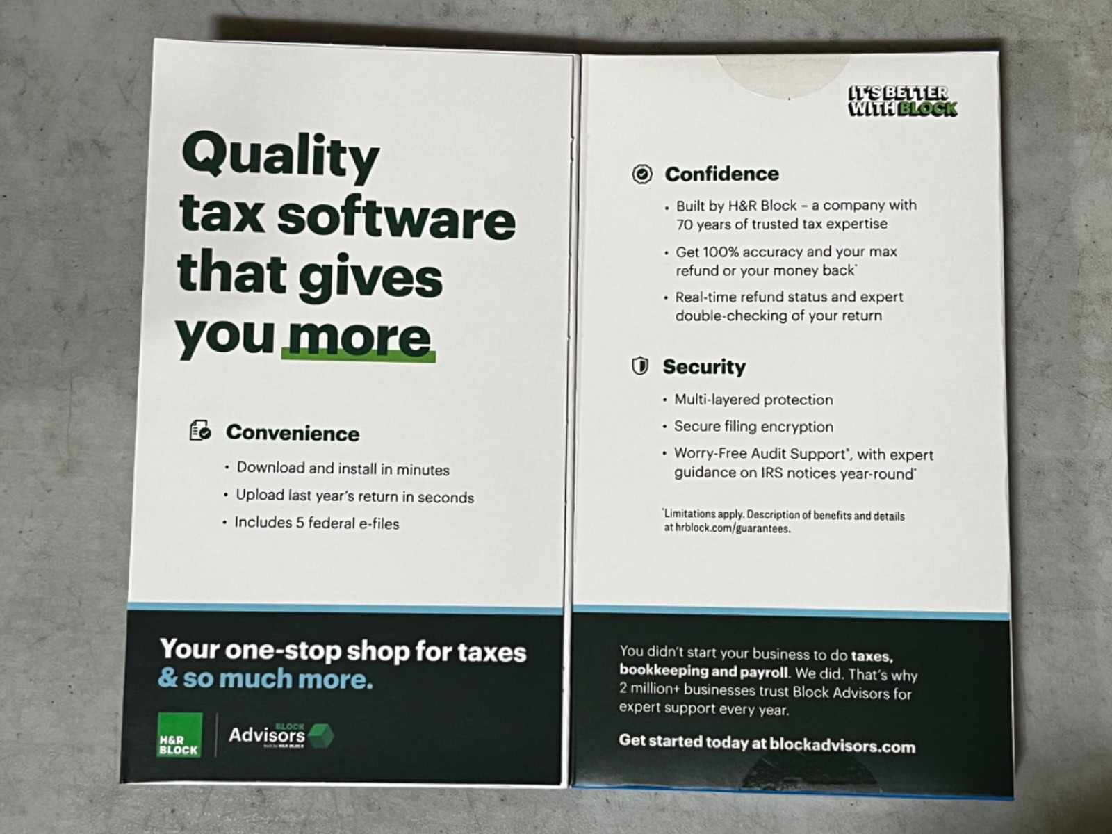 H&R Block Tax Software Premium 2024 PC/MAC Download