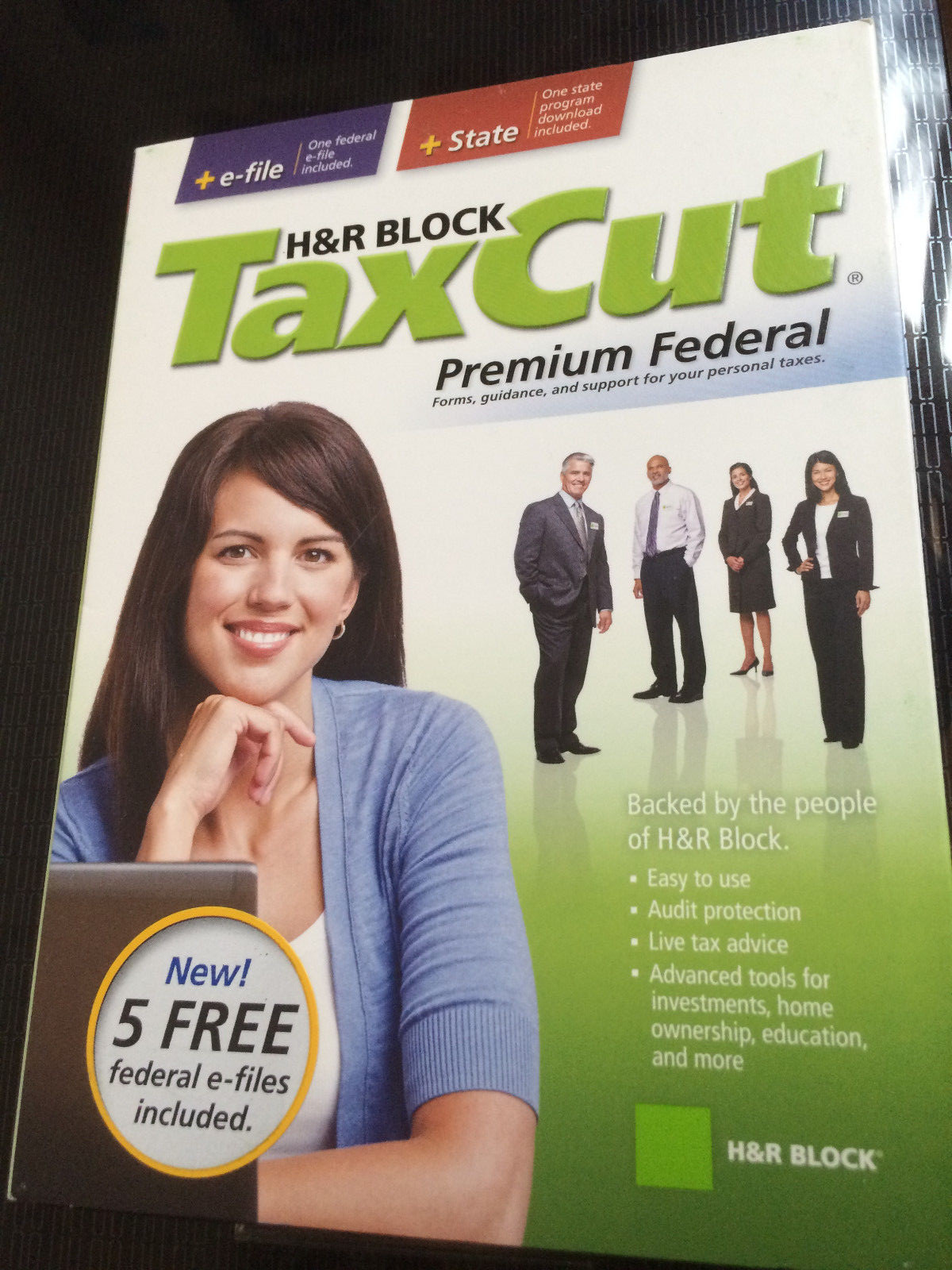 2008 TaxCut Premium Federal turbo Schedule C – Rental Tax Cut H&R Block New CD!