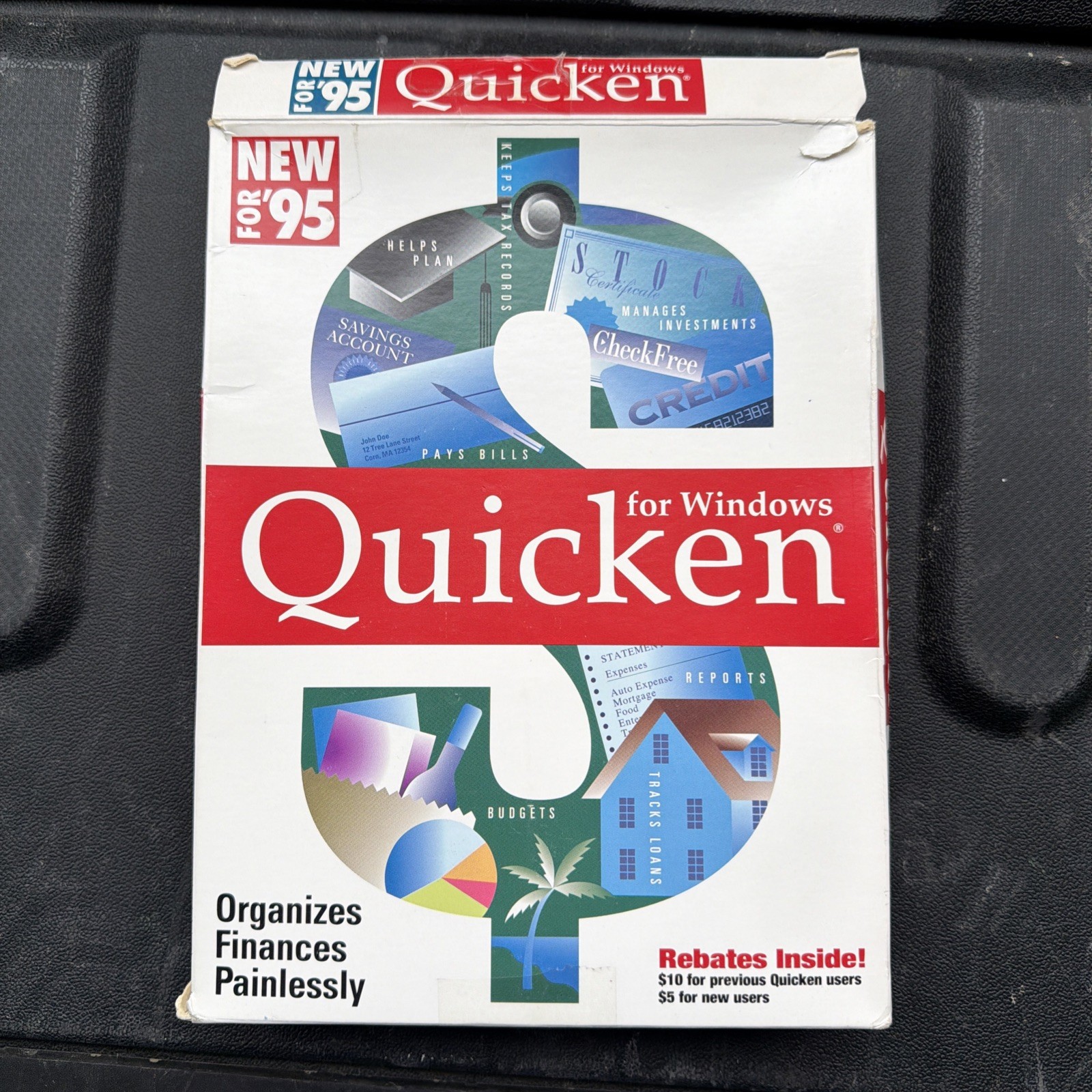 Quicken For Windows 95 Software Floppy