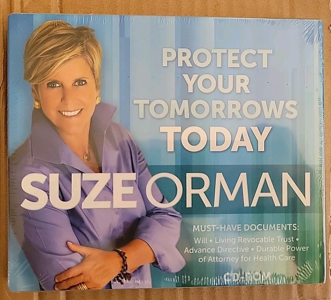 Suze Orman – Protect Your Tomorrows Today (CD-ROM) Hay House. NEW