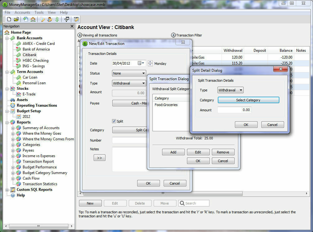 NEW Money Manager Accounting Bookkeeping Tax VAT Business, Personal USB Mac