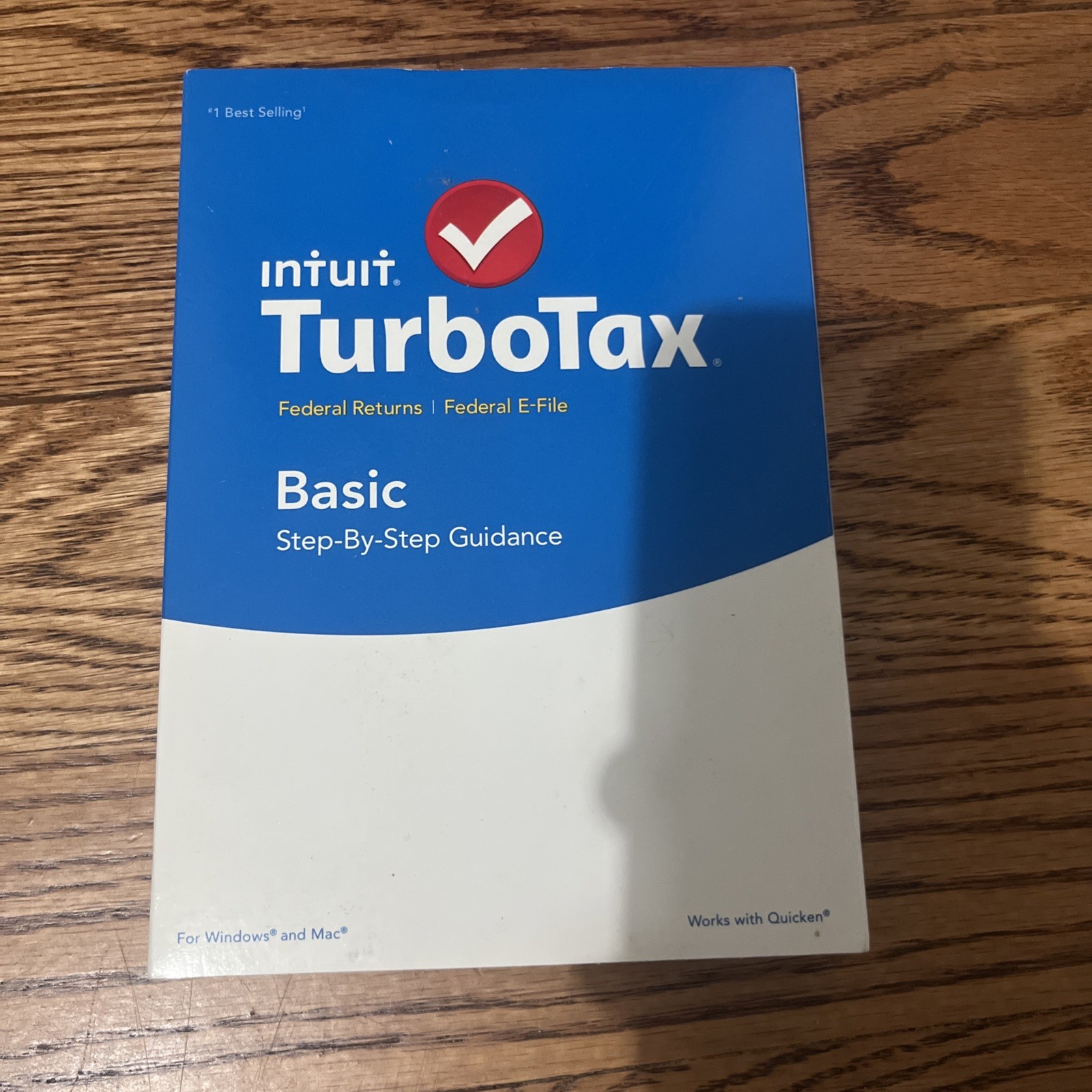 2015 Intuit TurboTax Basic Federal + E-File BRAND NEW FACTORY SEALED!!!