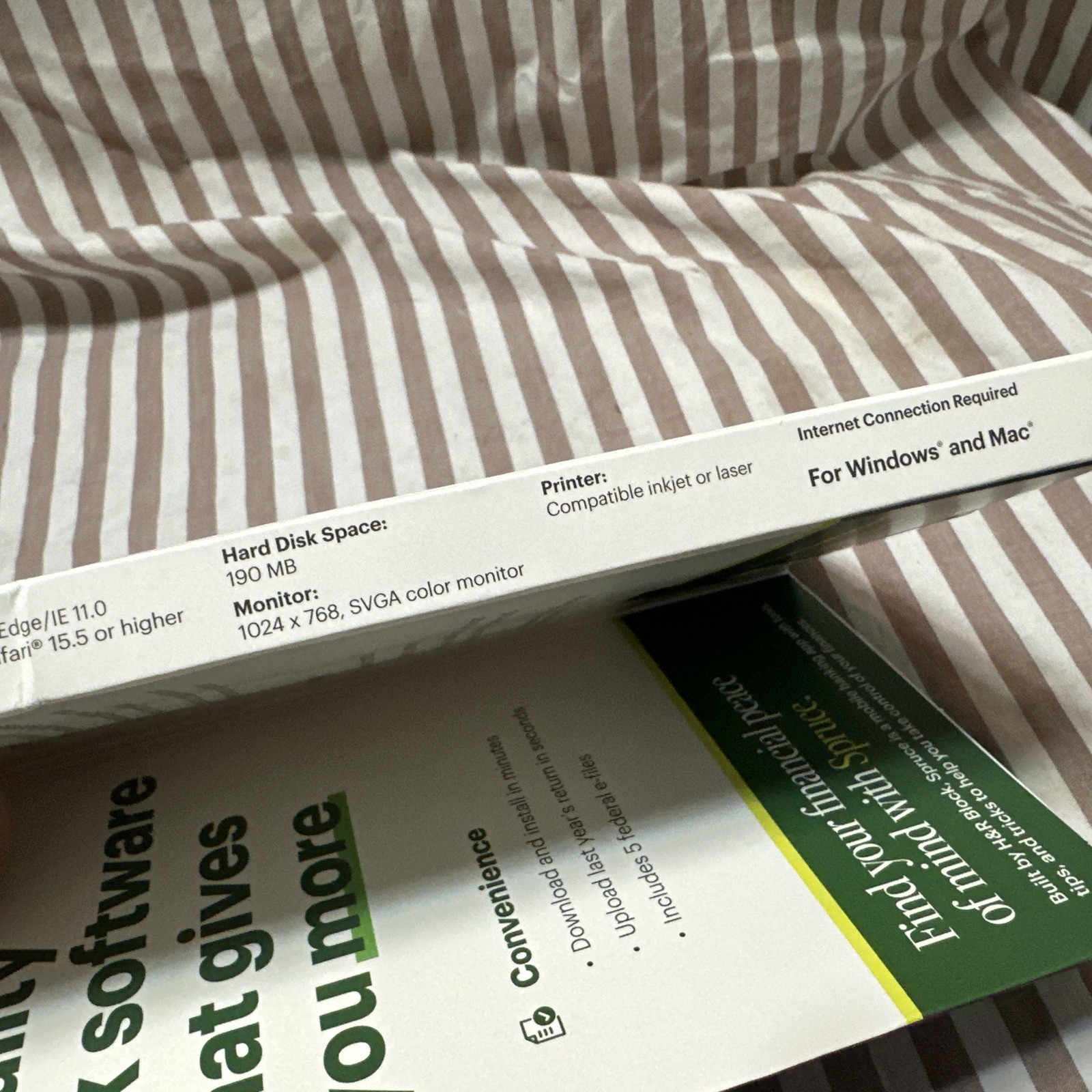 NEW H&R Block Tax Software Deluxe + State 2024 PC / Mac Key Card Download HR