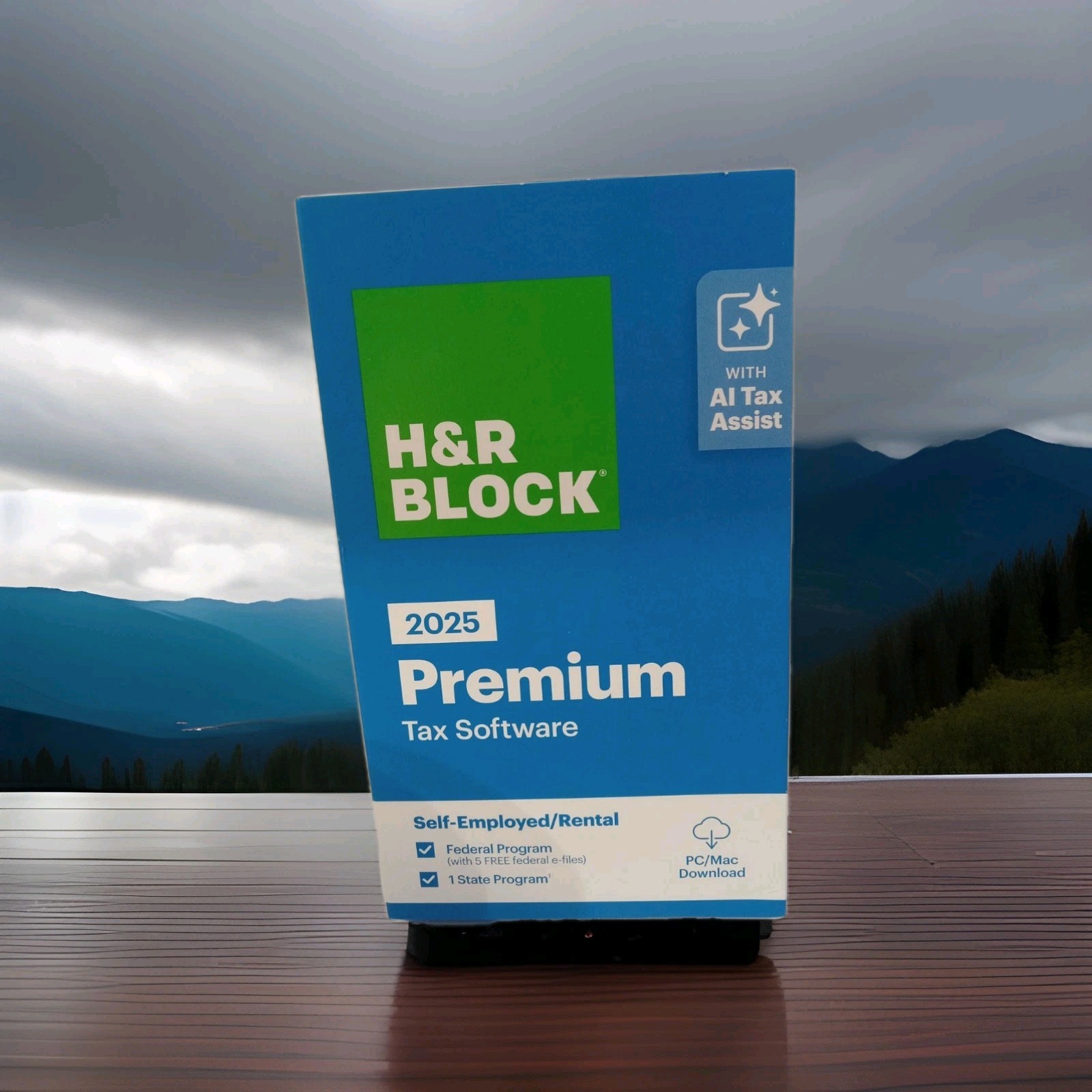 NEW 2025 H&R Block Tax Software Premium / PC/ MAC/ Self – employed /Rental